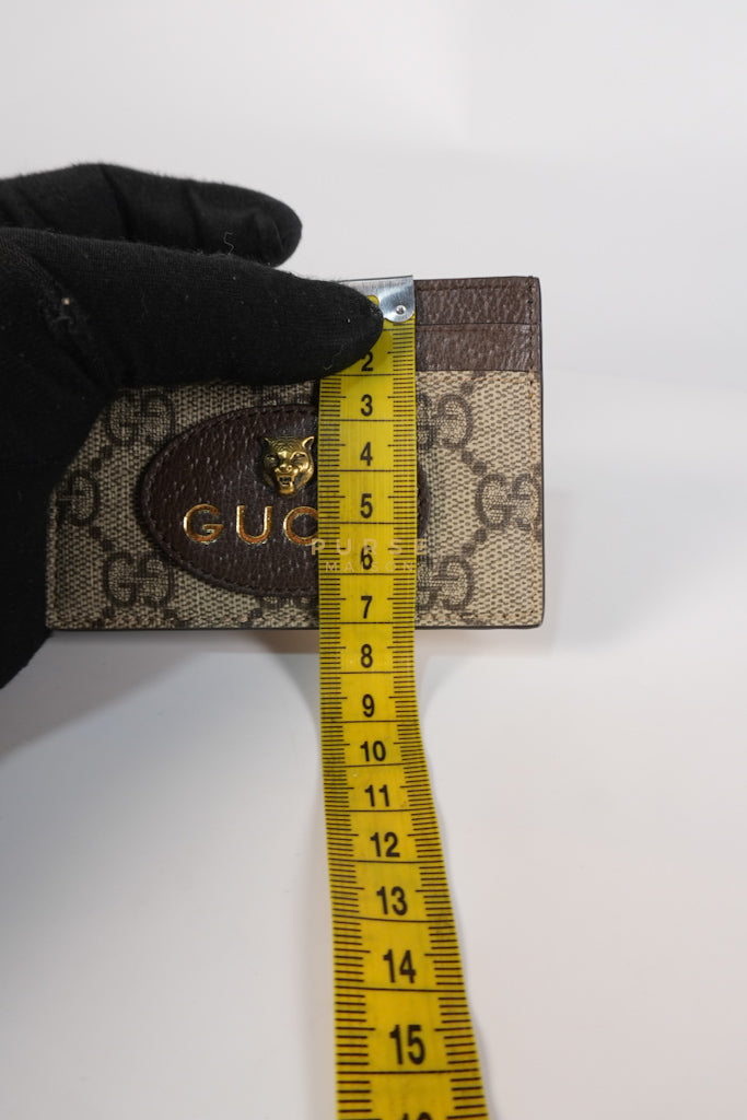 GG Neo Vintage Cardholder in Yellow Supreme Monogram | Purse Maison Luxury Bags Shop