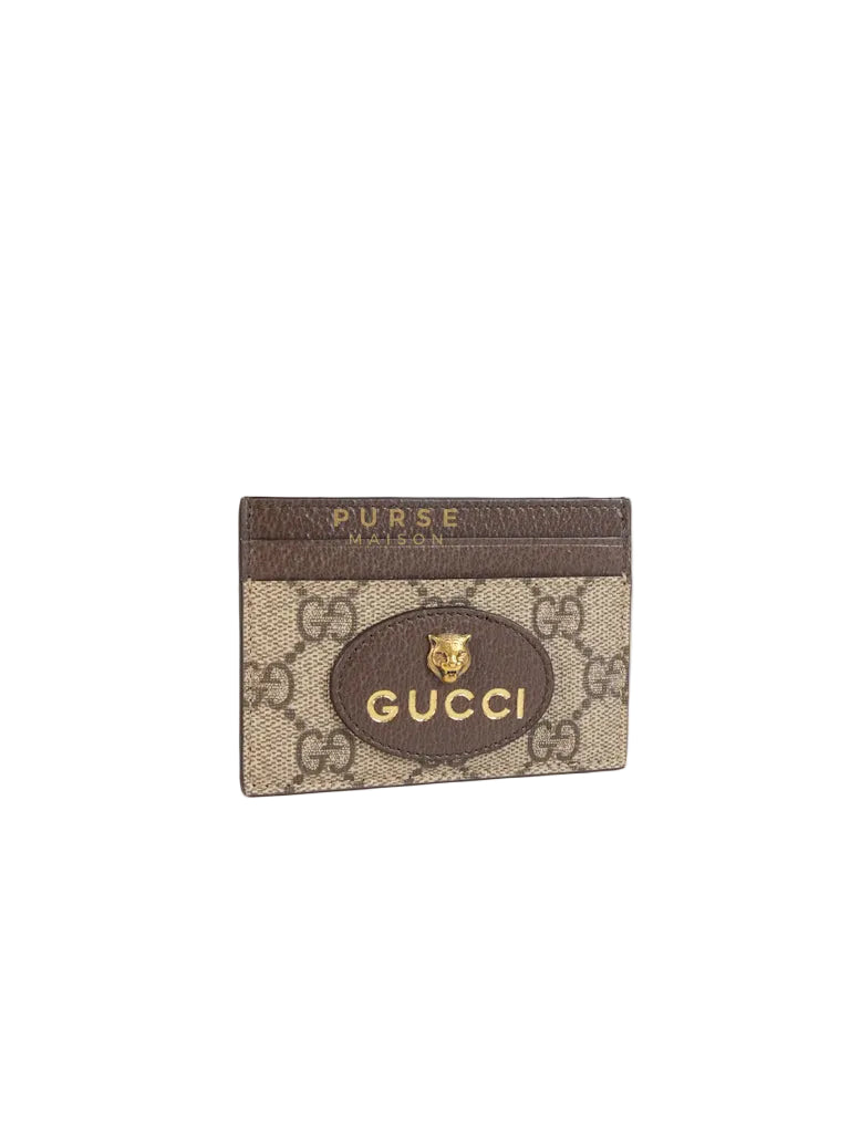 GG Neo Vintage Cardholder in Yellow Supreme Monogram | Purse Maison Luxury Bags Shop