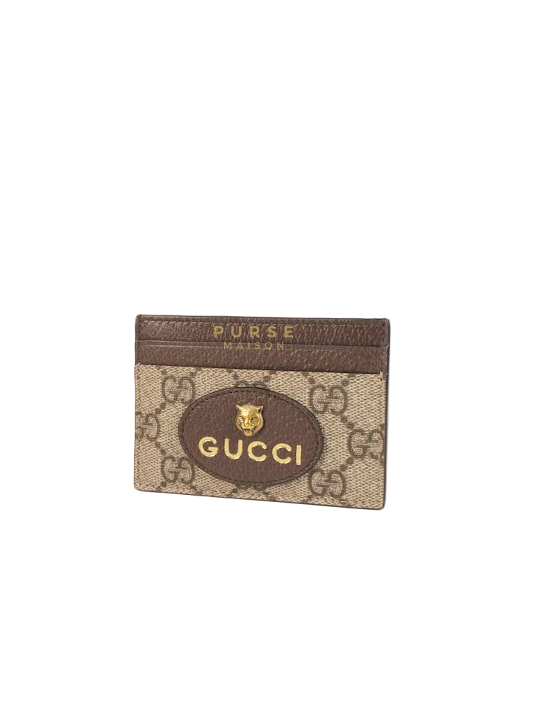 GG Neo Vintage Cardholder in Yellow Supreme Monogram | Purse Maison Luxury Bags Shop