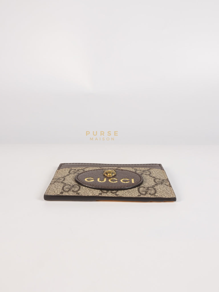 GG Neo Vintage Cardholder in Yellow Supreme Monogram | Purse Maison Luxury Bags Shop