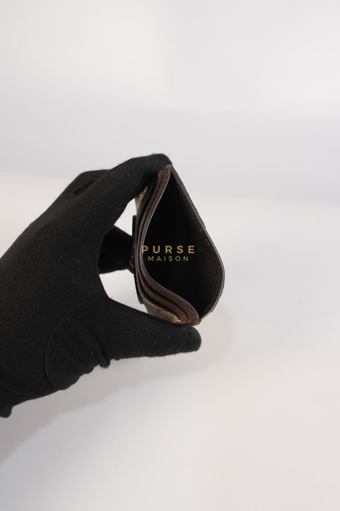 GG Neo Vintage Cardholder in Yellow Supreme Monogram | Purse Maison Luxury Bags Shop