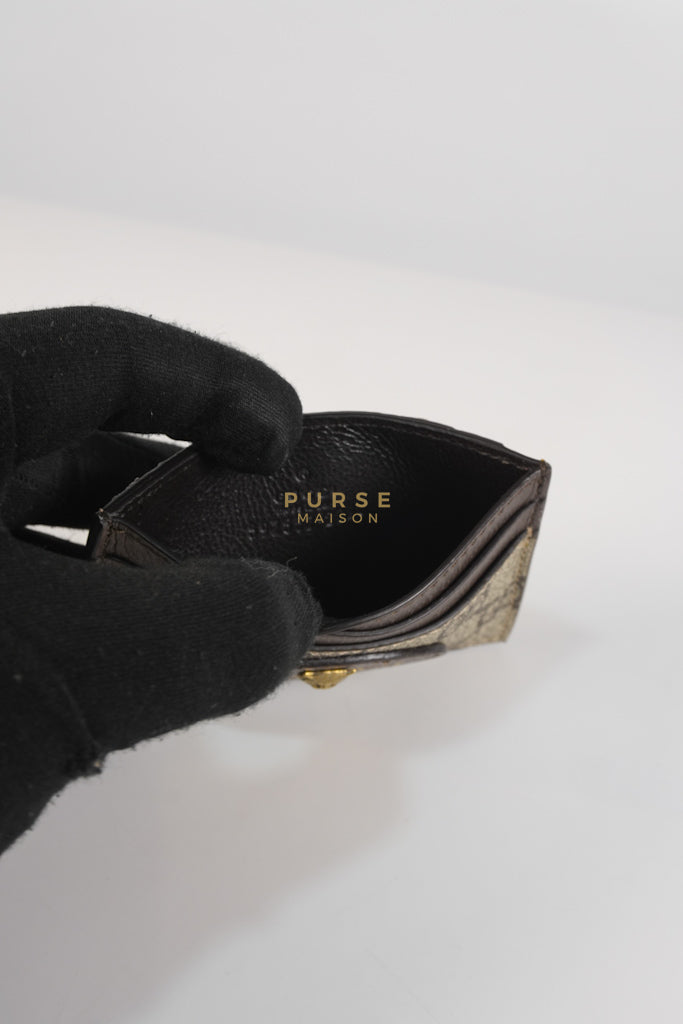 GG Neo Vintage Cardholder in Yellow Supreme Monogram | Purse Maison Luxury Bags Shop