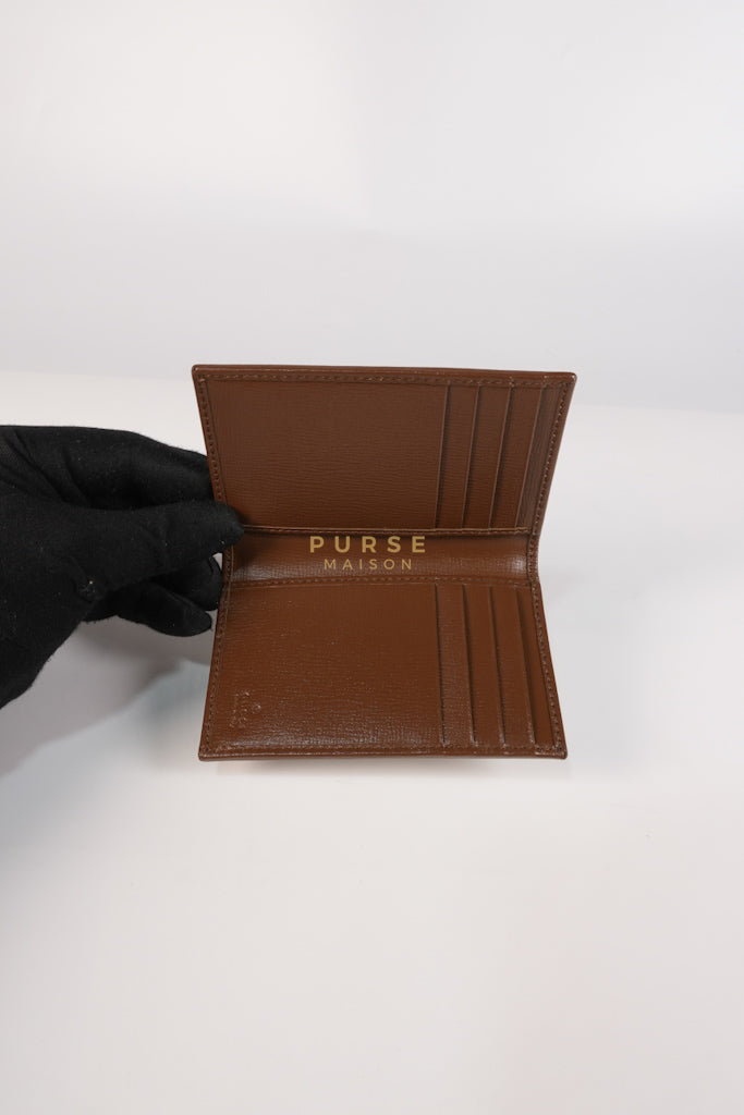 GG Retro Interlocking G Bi-Fold Card Holder in Supreme Monogram | Purse Maison Luxury Bags Shop