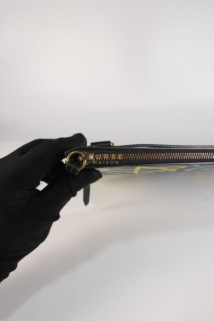 Ghost Crossbody Bag in Graffiti Print Black/Multicolor | Purse Maison Luxury Bags Shop