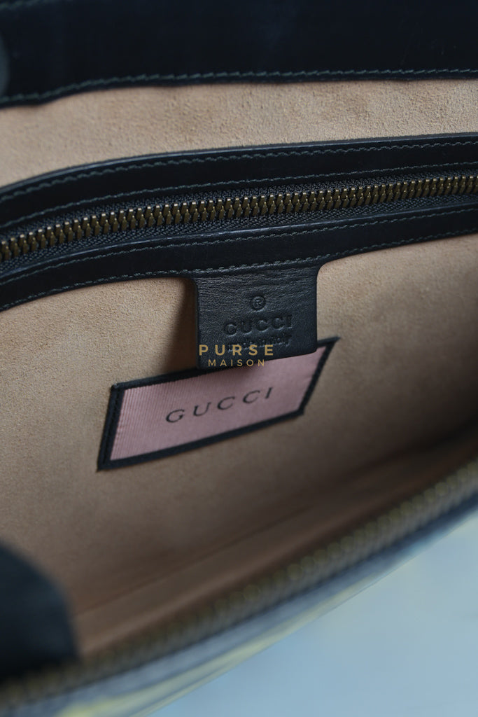 Ghost Crossbody Bag in Graffiti Print Black/Multicolor | Purse Maison Luxury Bags Shop