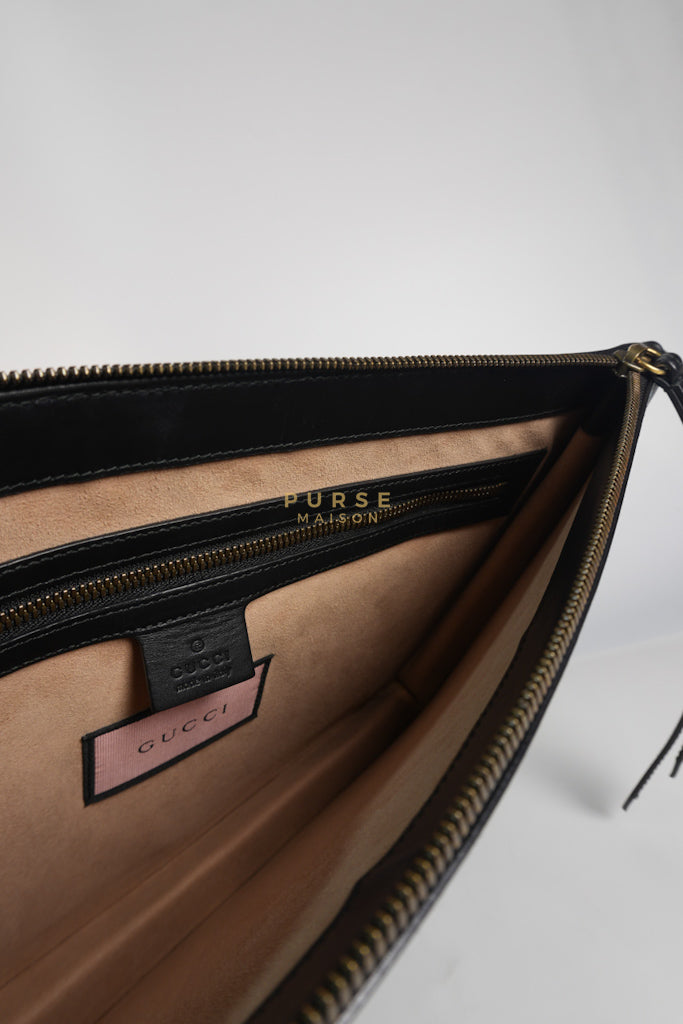 Ghost Crossbody Bag in Graffiti Print Black/Multicolor | Purse Maison Luxury Bags Shop