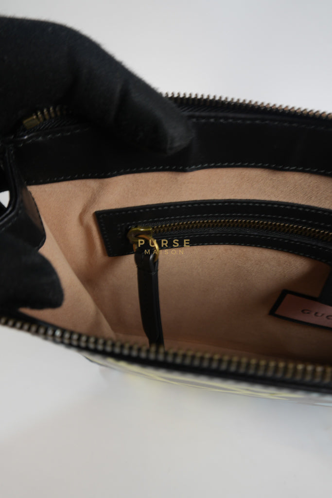 Ghost Crossbody Bag in Graffiti Print Black/Multicolor | Purse Maison Luxury Bags Shop