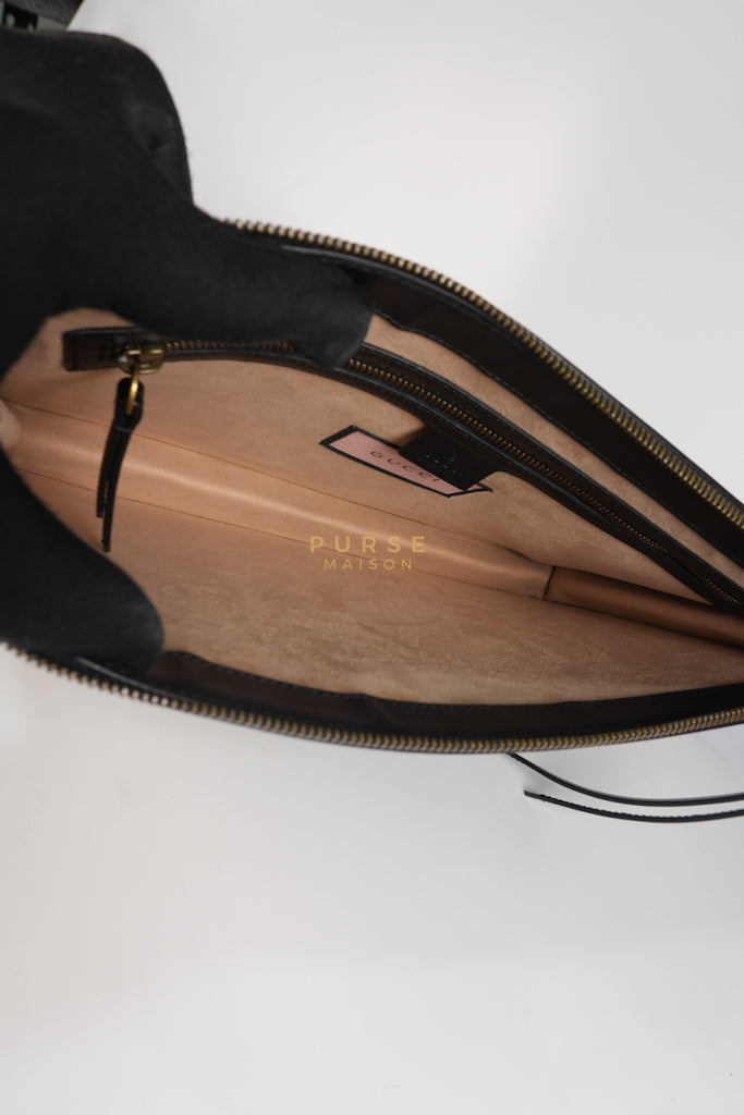 Ghost Crossbody Bag in Graffiti Print Black/Multicolor | Purse Maison Luxury Bags Shop