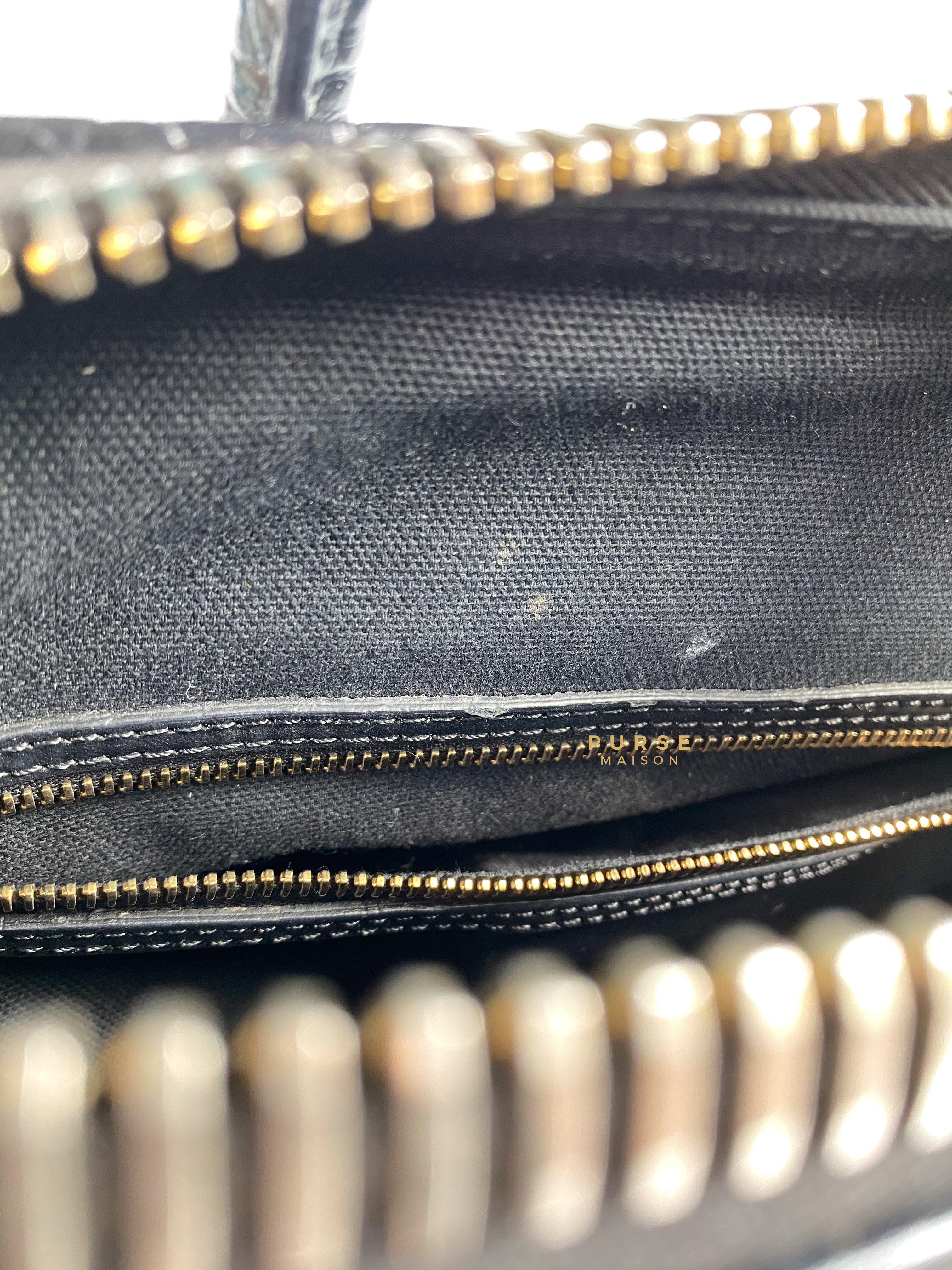 Givenchy Antigona Small in Crocodile Embossed Calfskin Leather Black | Purse Maison Luxury Bags Shop