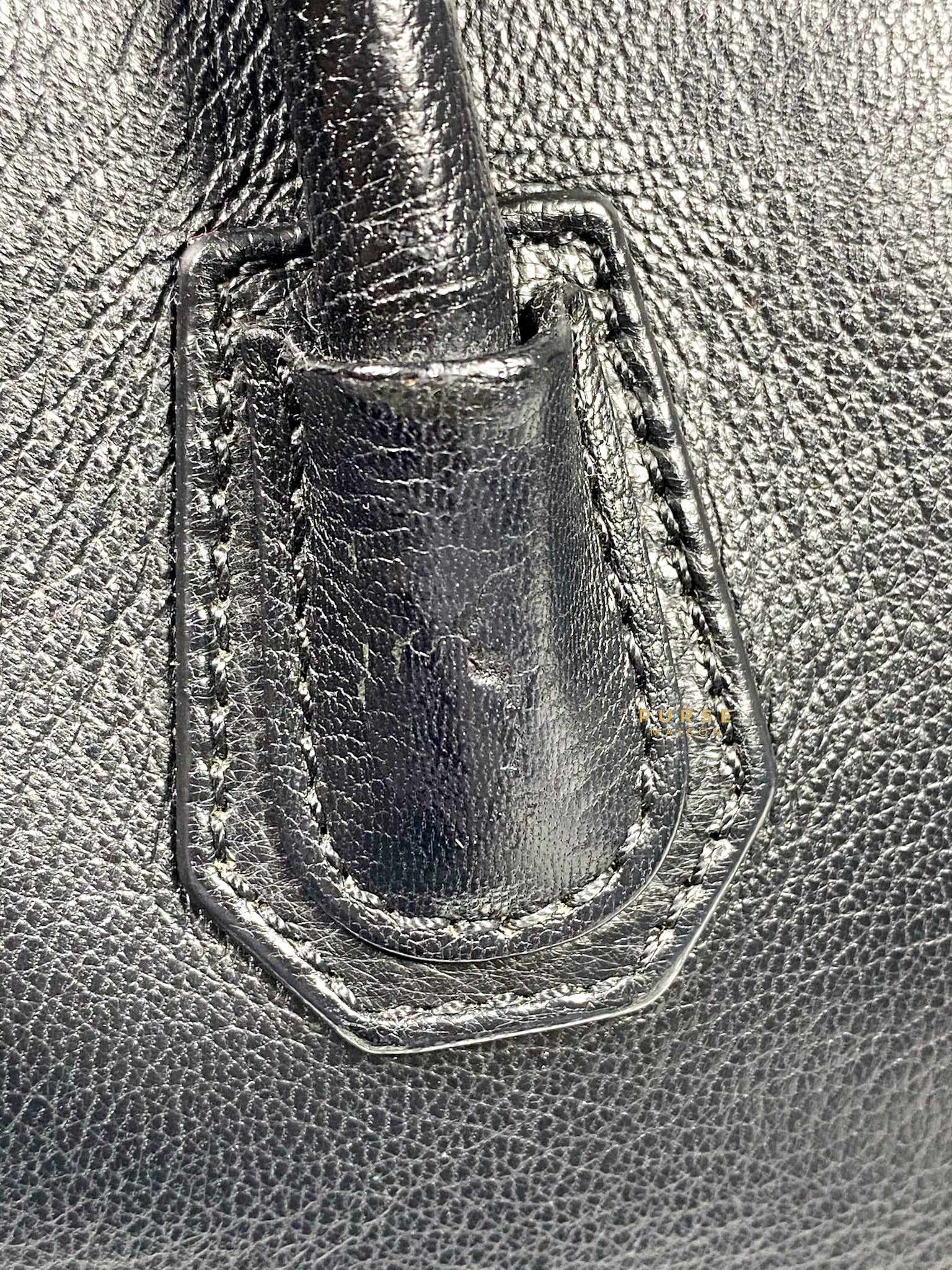 Givenchy Mini Antigona Black Grained Calfskin