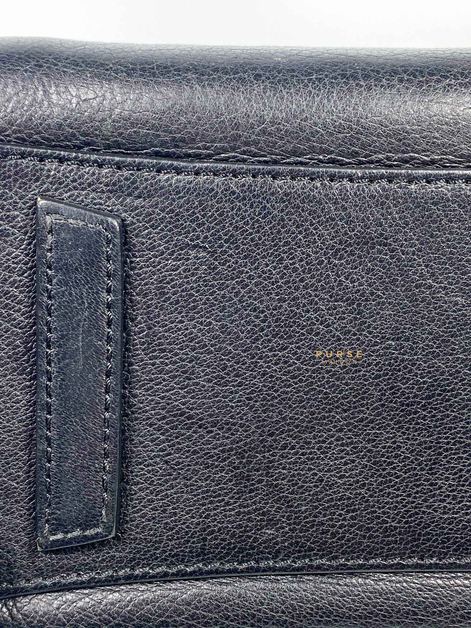 Givenchy Mini Antigona Black Grained Calfskin