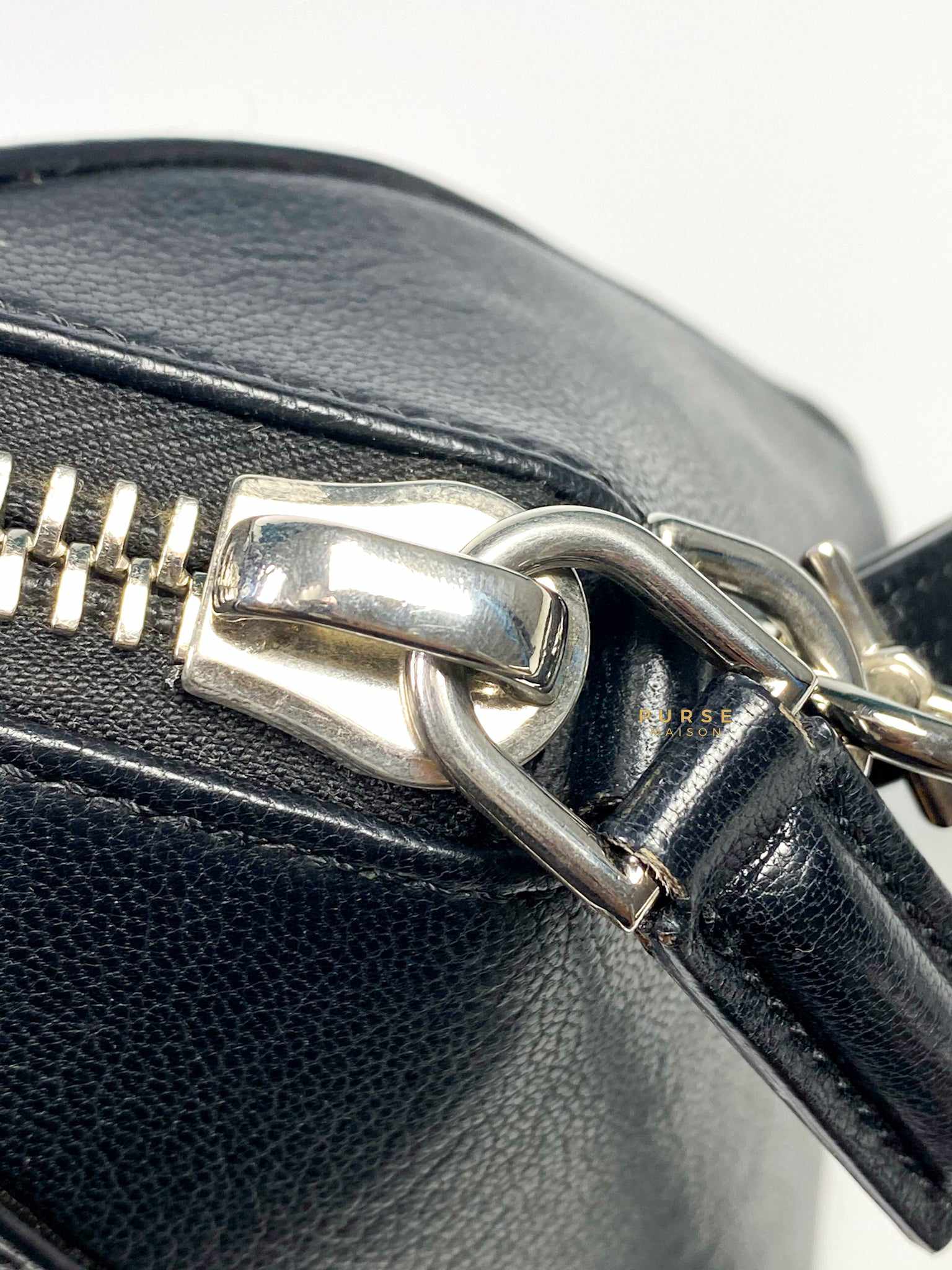 Givenchy Mini Antigona Black Grained Calfskin