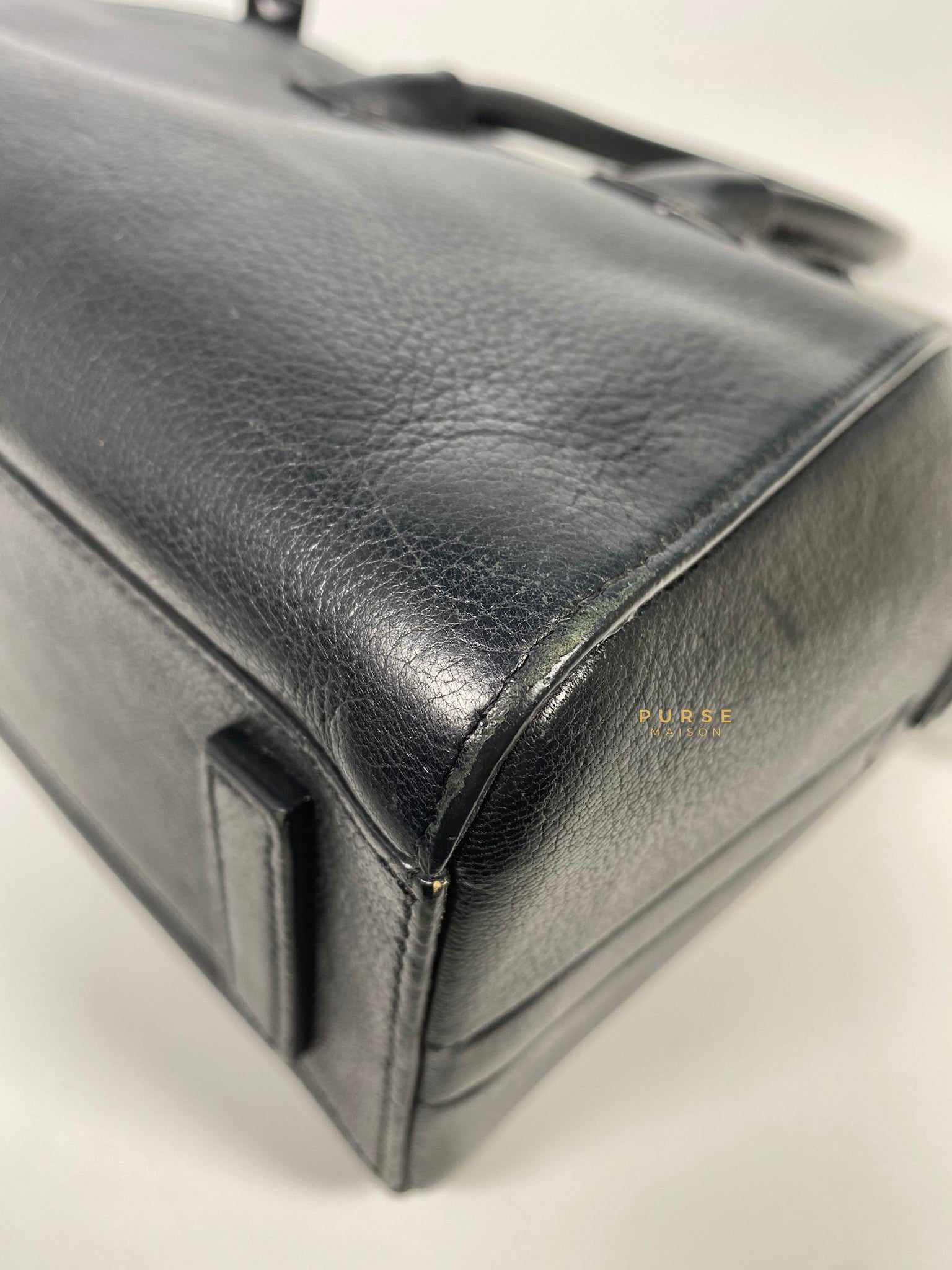 Givenchy Mini Antigona Black Grained Calfskin