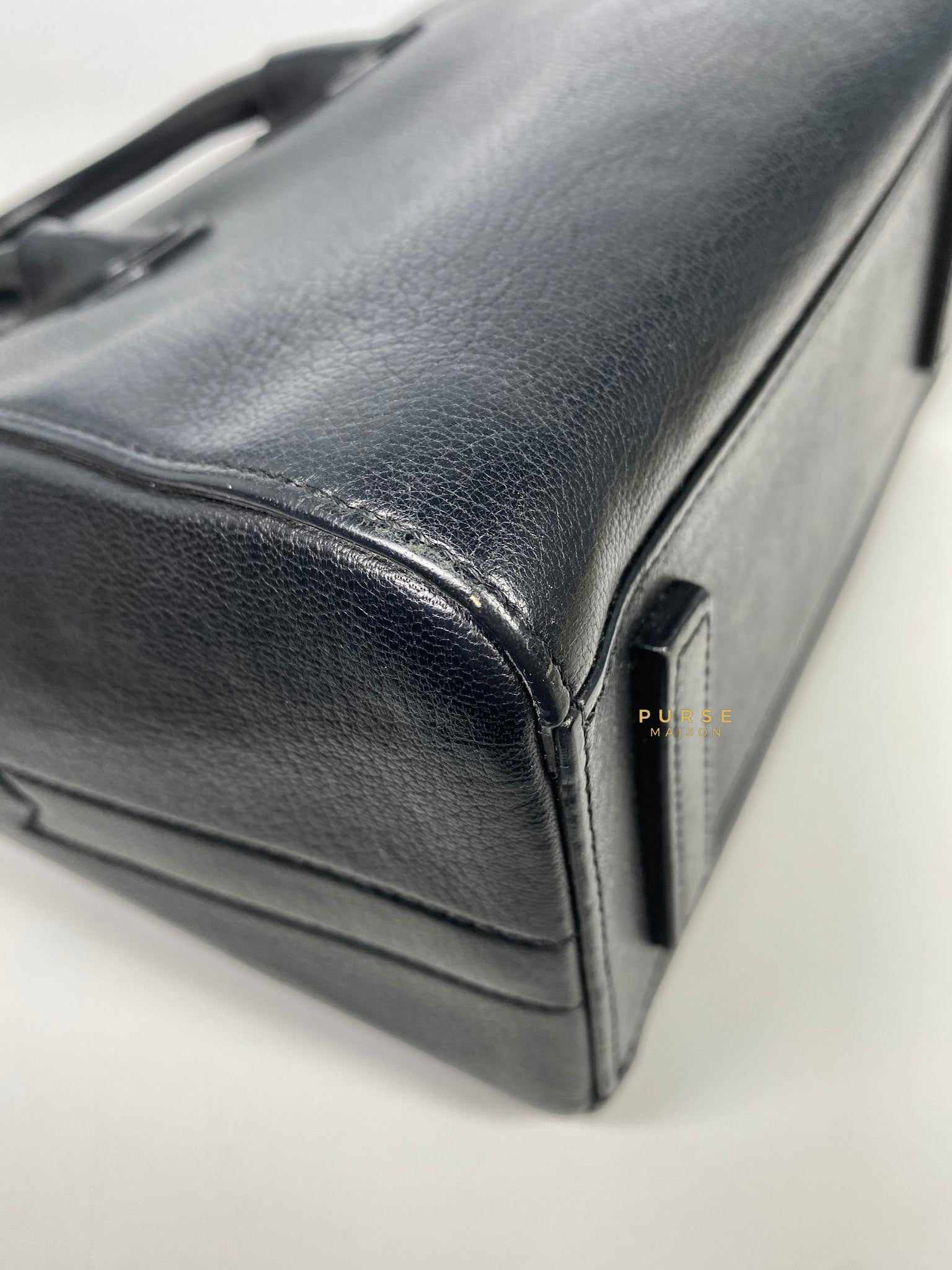 Givenchy Mini Antigona Black Grained Calfskin