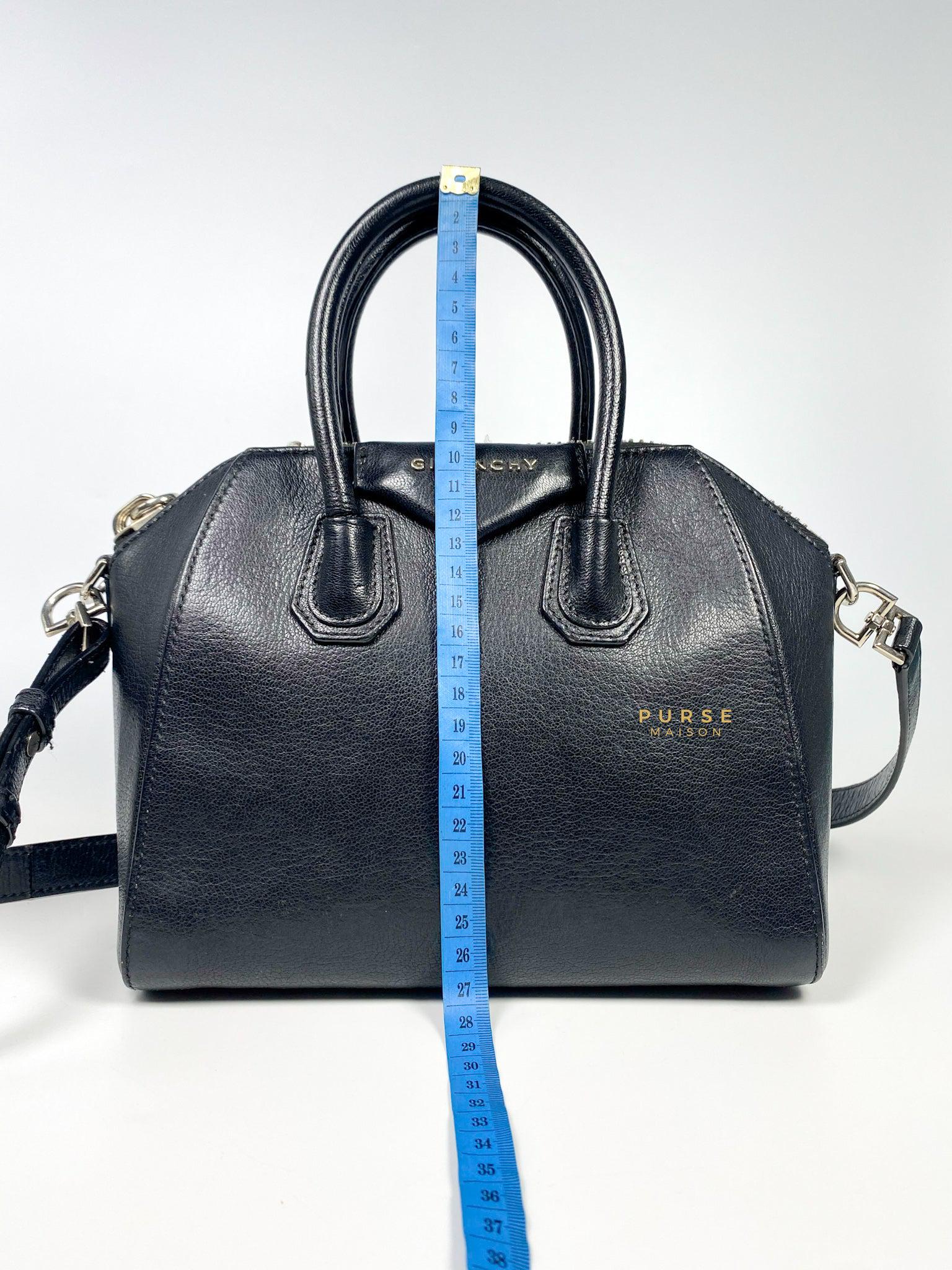 Givenchy Mini Antigona Black Grained Calfskin
