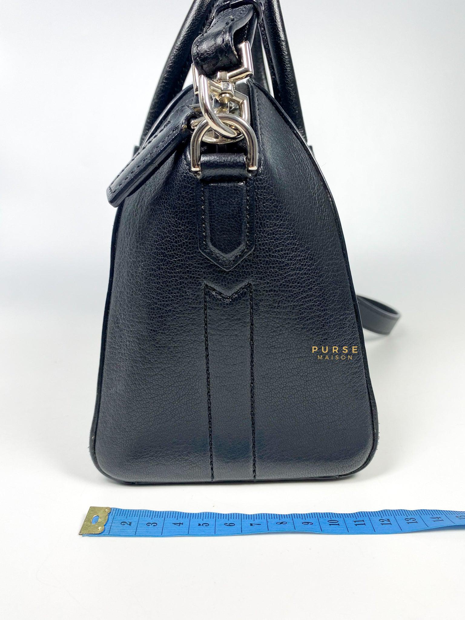 Givenchy Mini Antigona Black Grained Calfskin