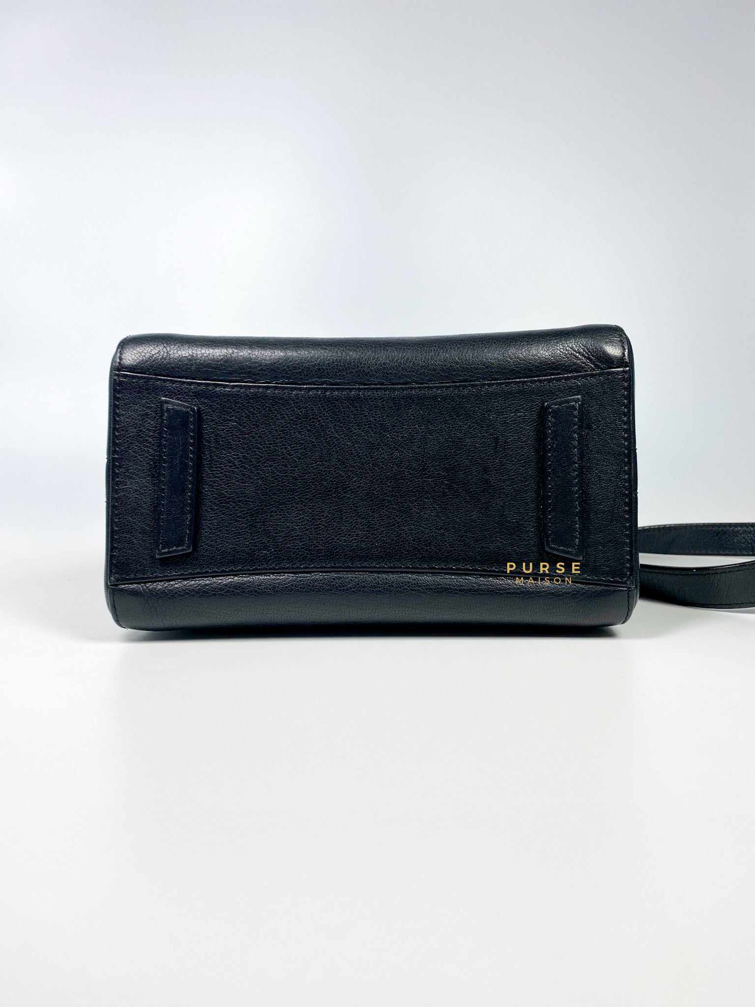 Givenchy Mini Antigona Black Grained Calfskin