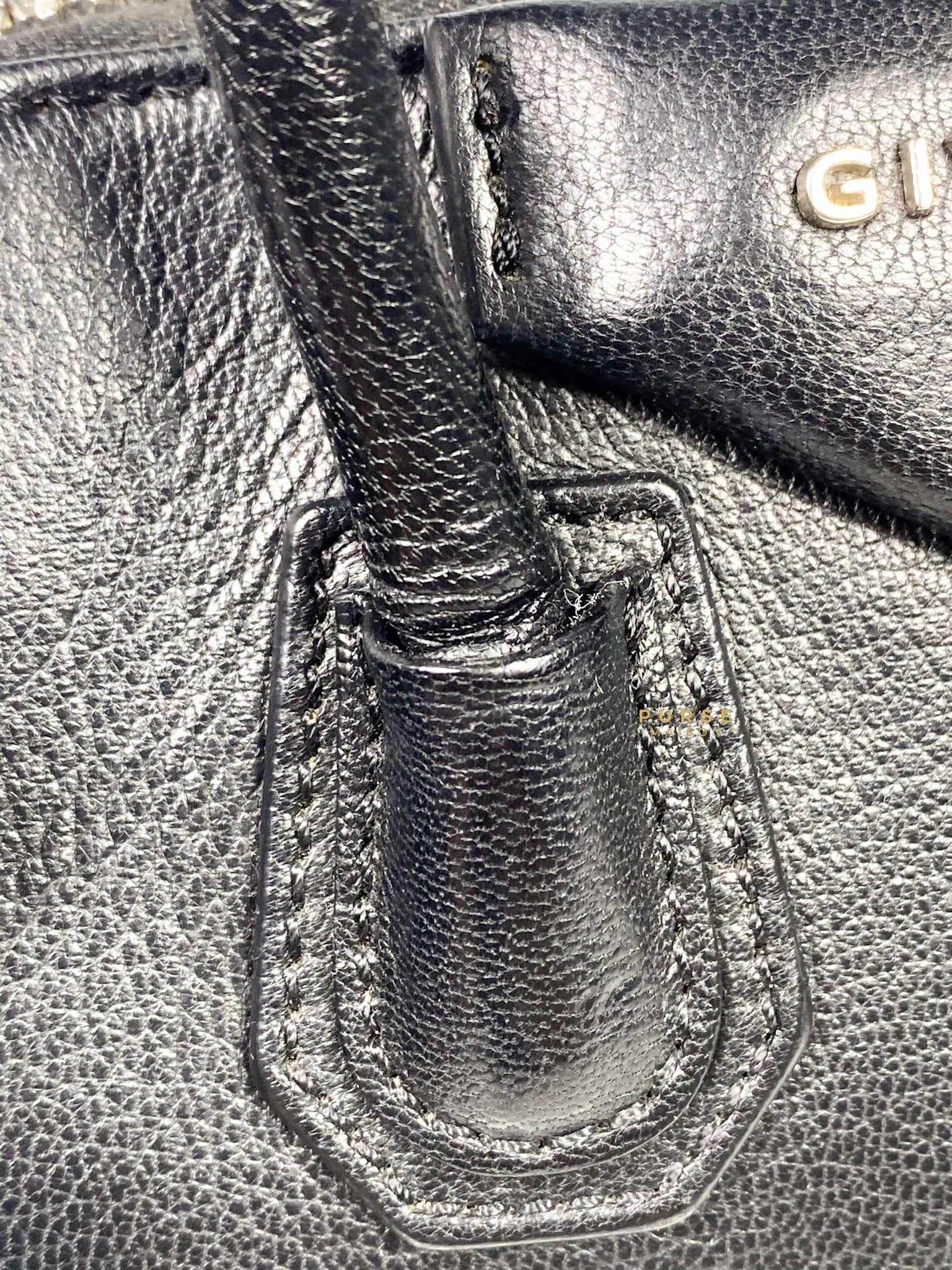 Givenchy Mini Antigona Black Grained Calfskin