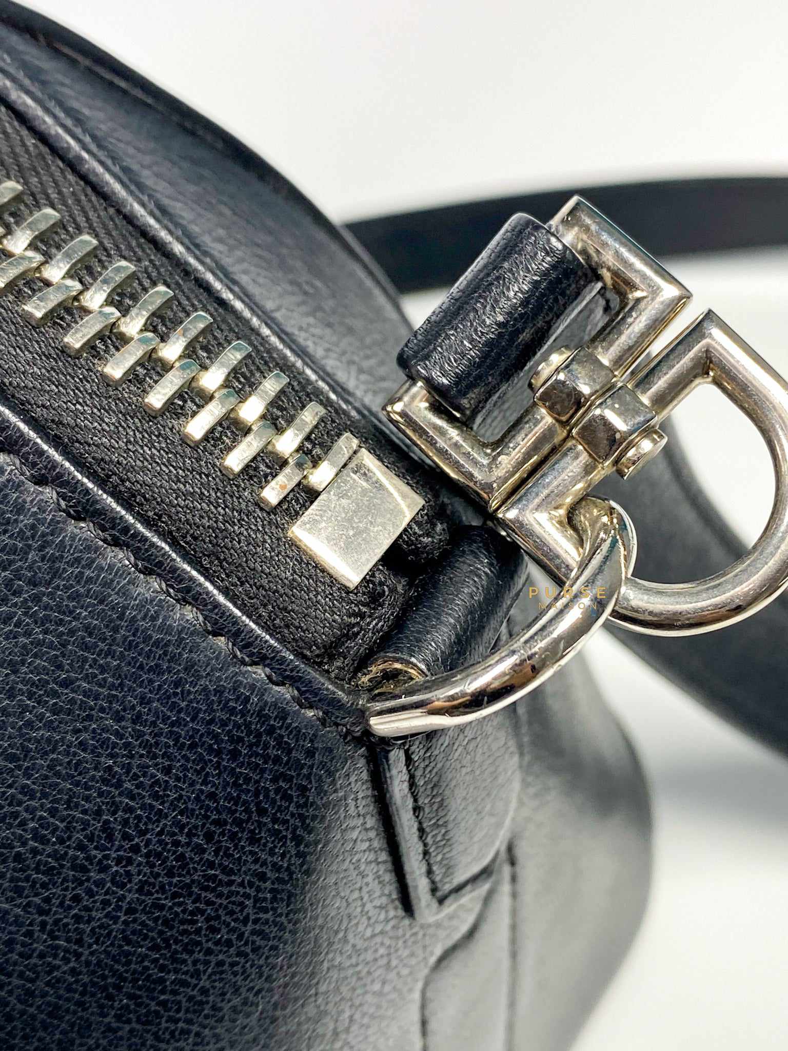 Givenchy Mini Antigona Black Grained Calfskin