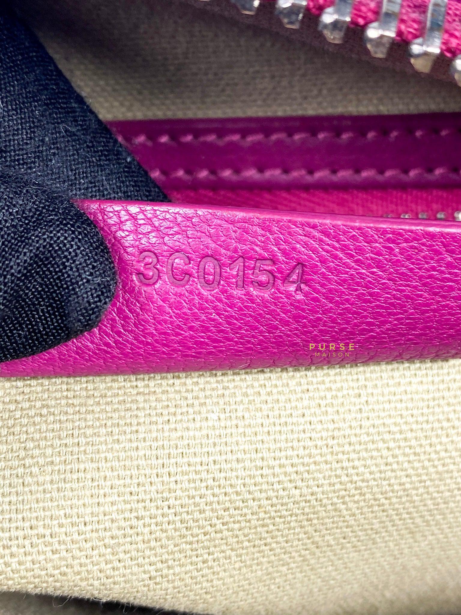 Givenchy Mini Antigona Fuchsia Grained Calfskin Leather