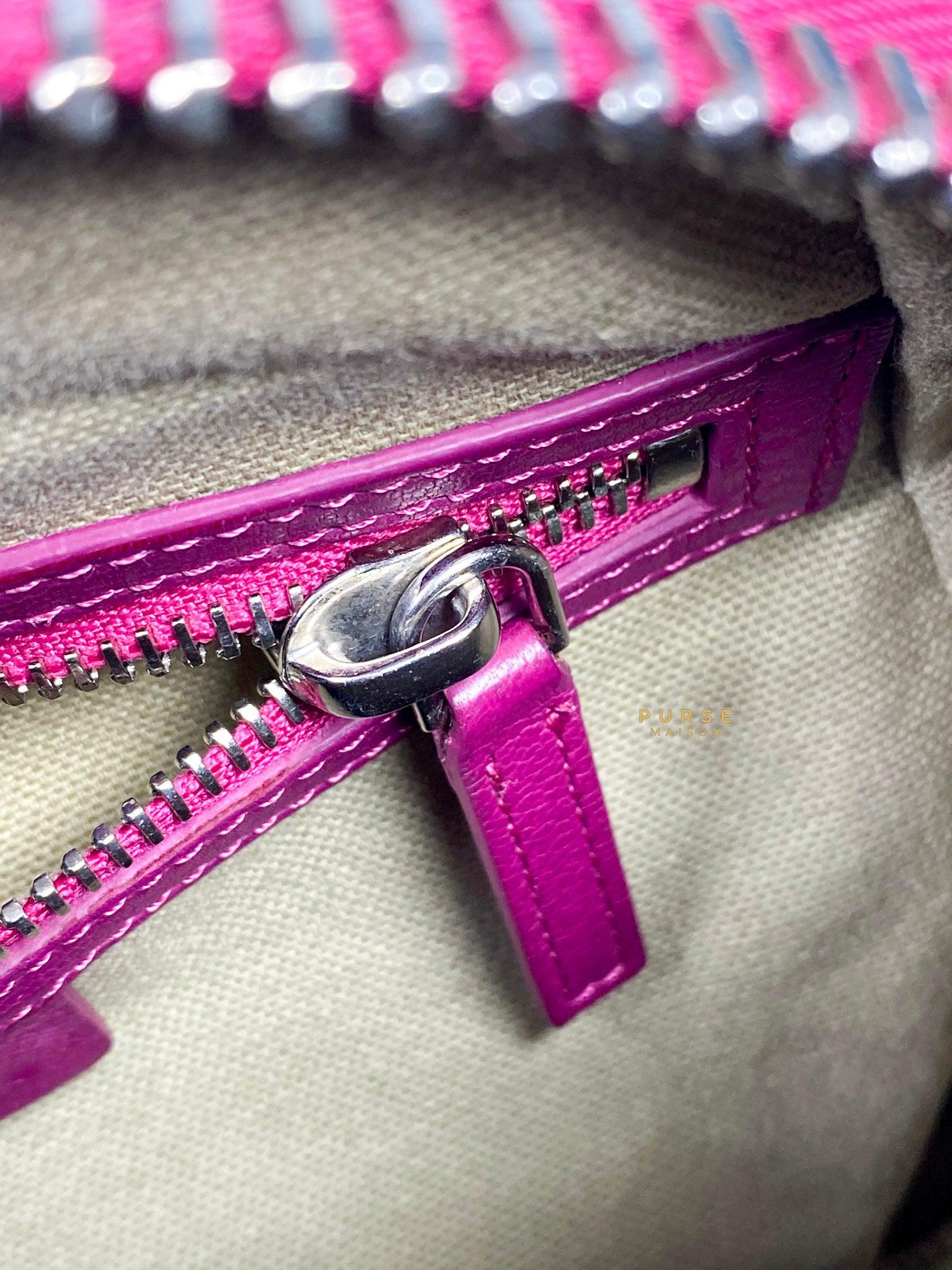 Givenchy Mini Antigona Fuchsia Grained Calfskin Leather