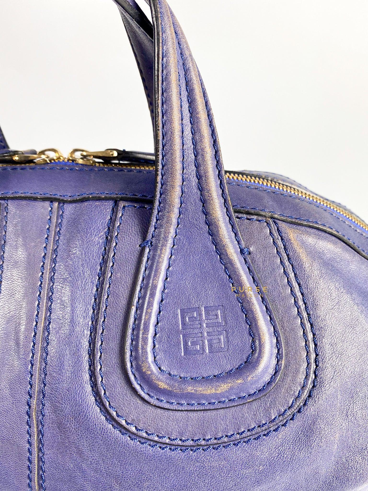 Givenchy Nightingale Blue Medium Lambskin Bag