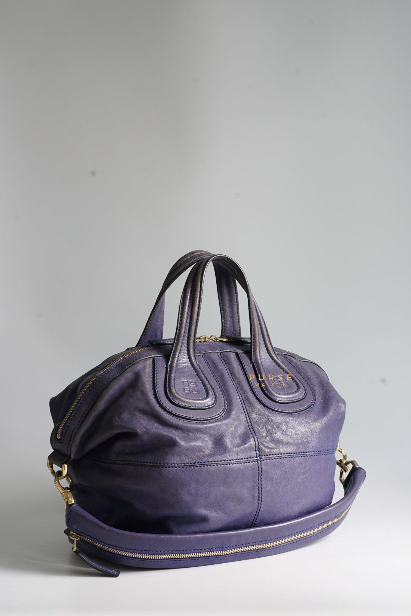Givenchy Nightingale Blue Medium Lambskin Bag