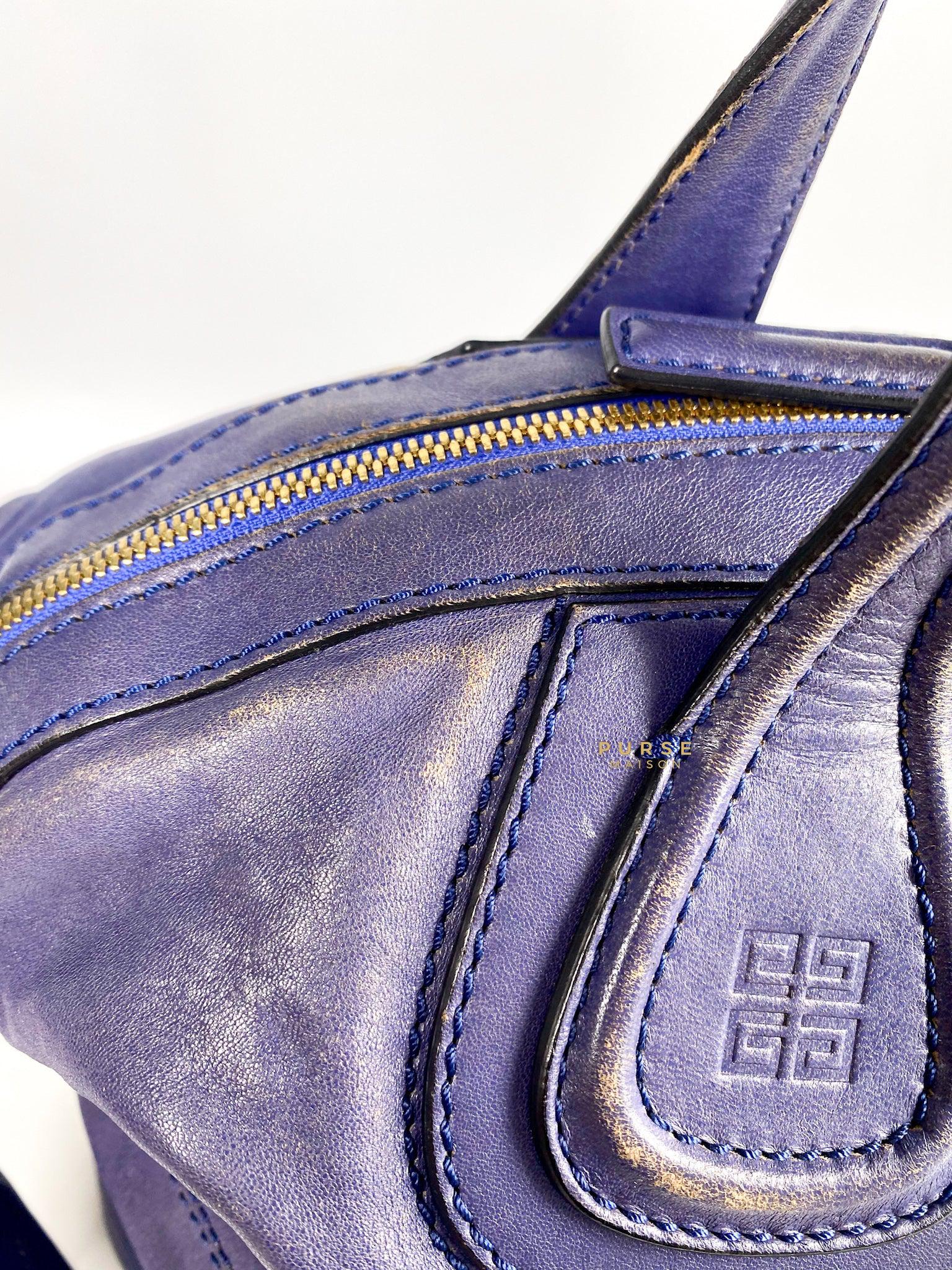 Givenchy Nightingale Blue Medium Lambskin Bag