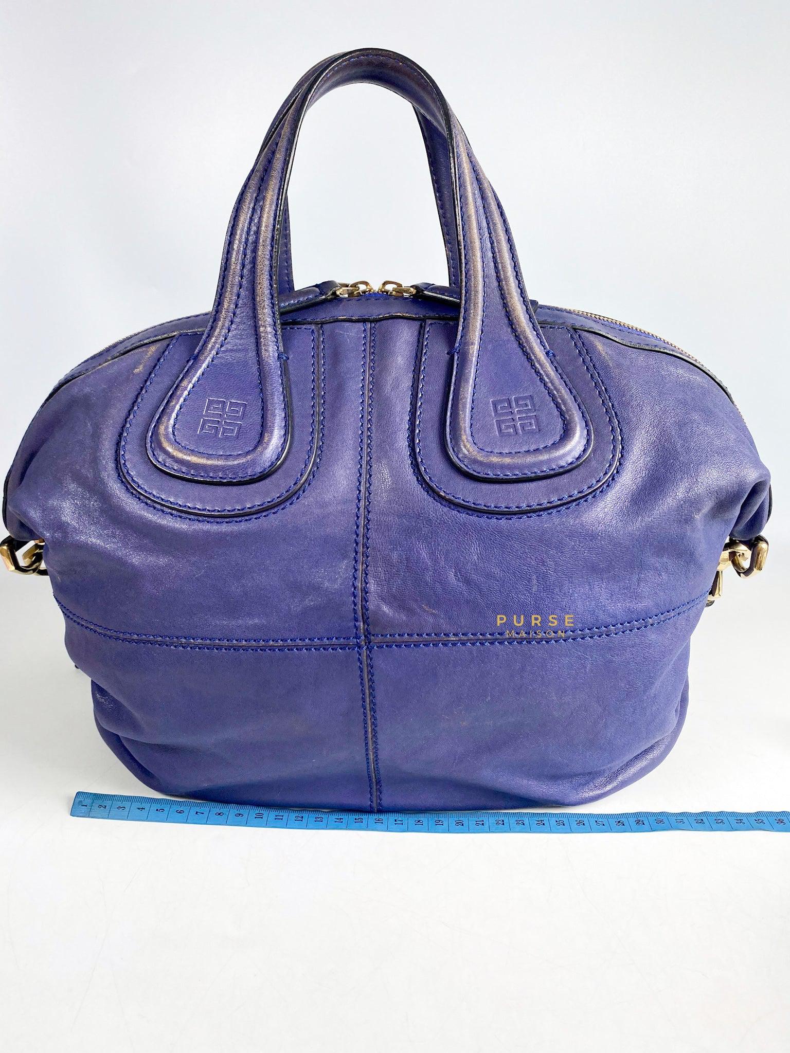 Givenchy Nightingale Blue Medium Lambskin Bag