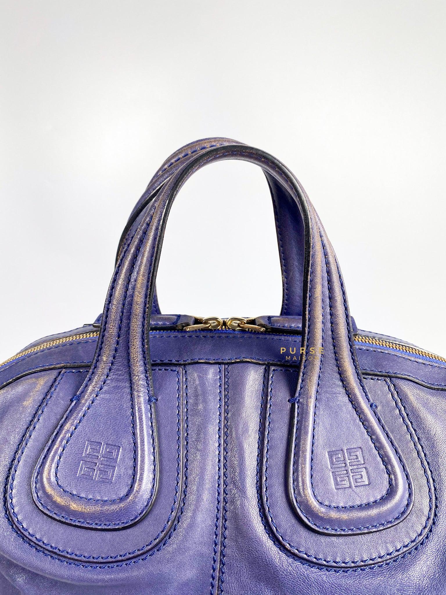 Givenchy Nightingale Blue Medium Lambskin Bag