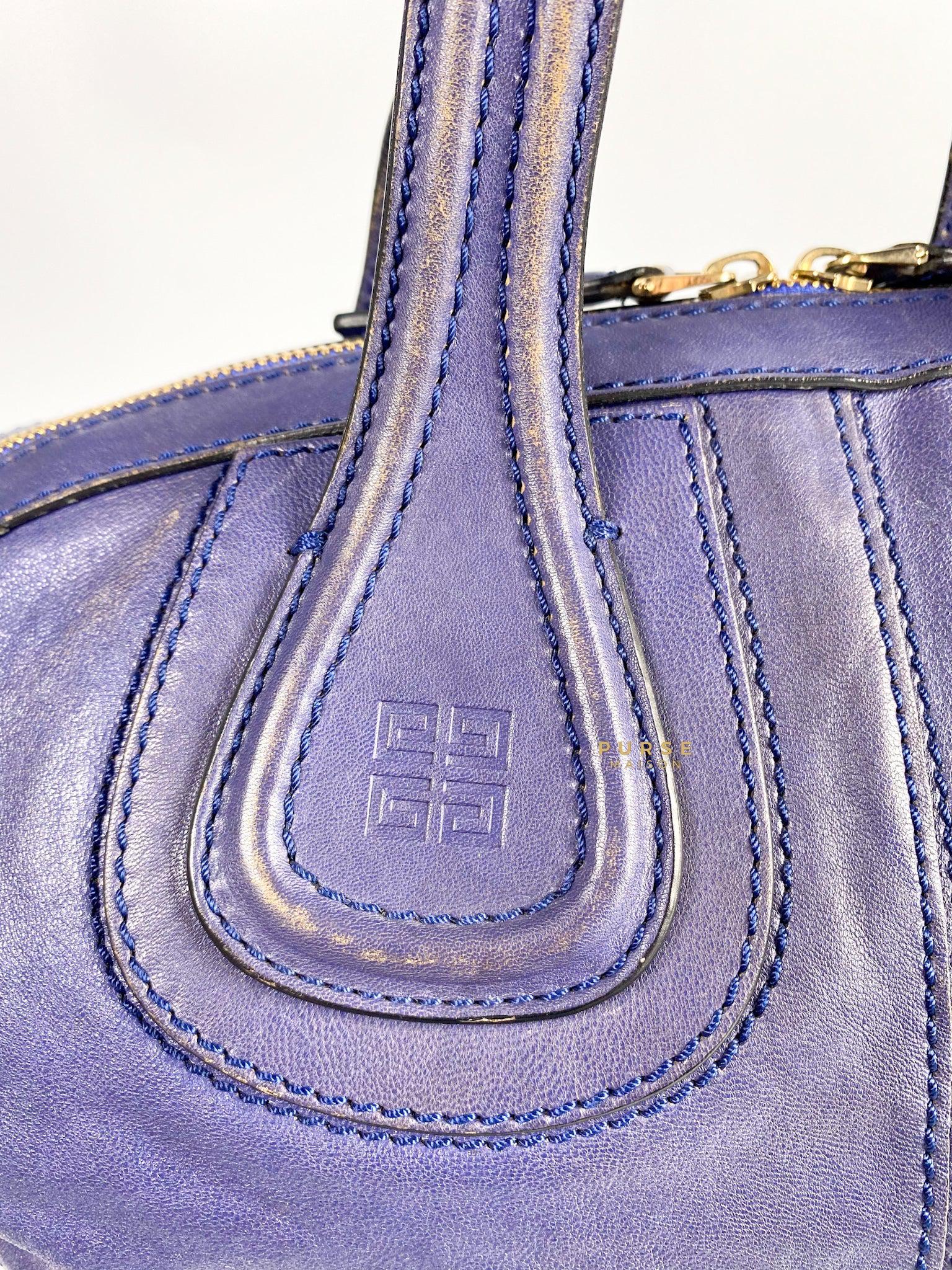 Givenchy Nightingale Blue Medium Lambskin Bag