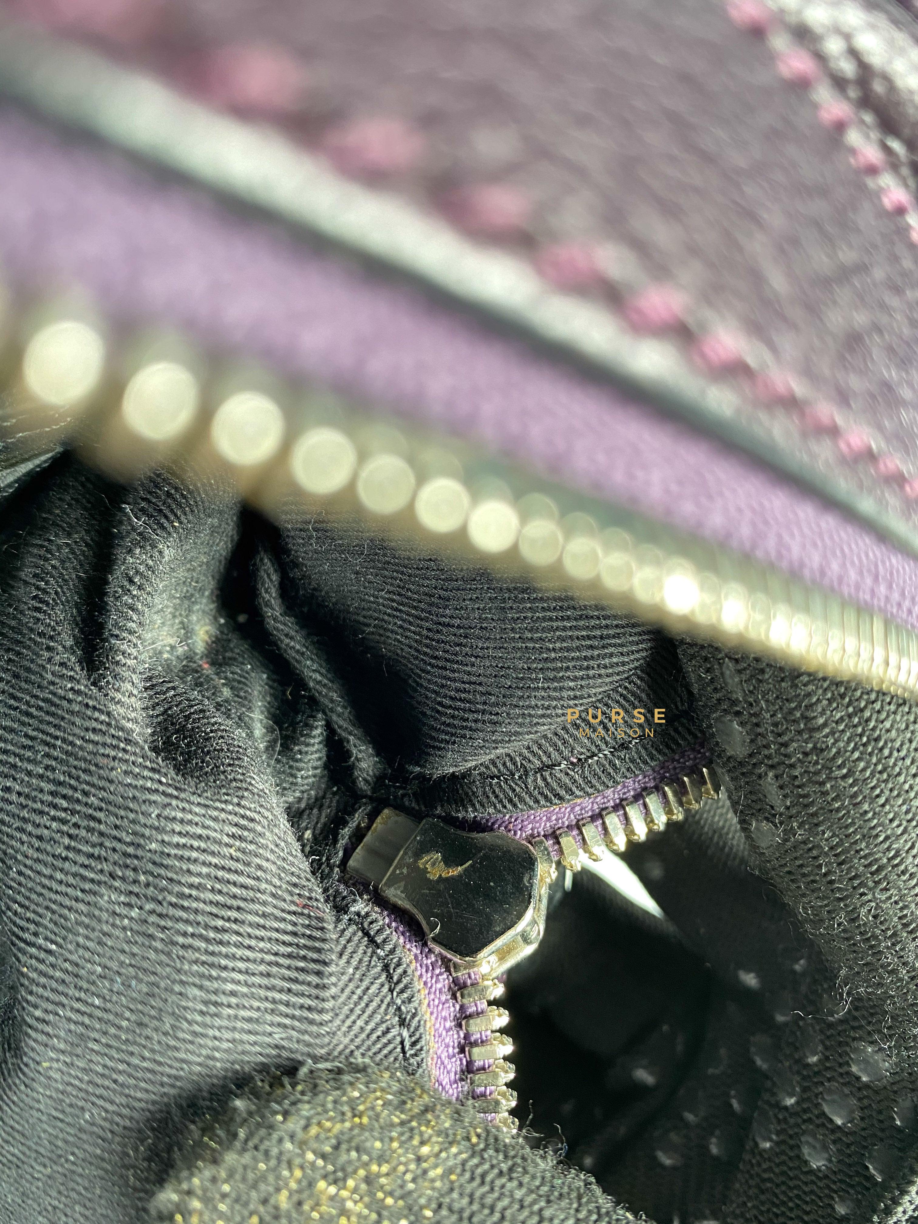 Givenchy Nightingale Plum Medium Grained Leather | Purse Maison Luxury Bags Shop