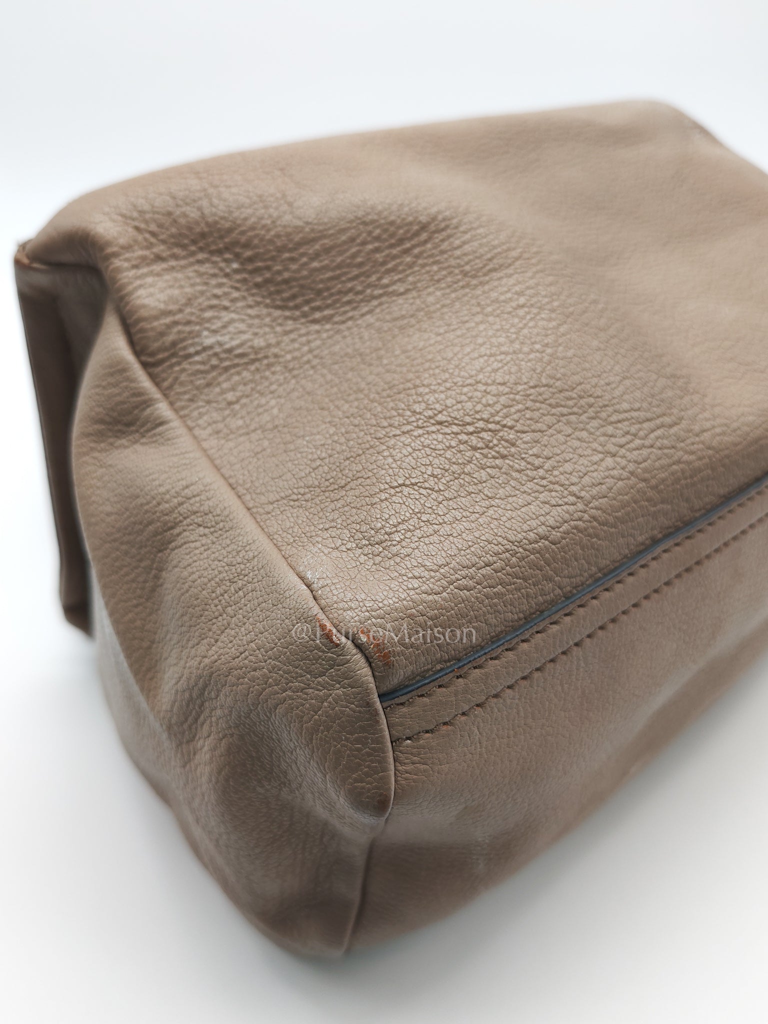 Pandora Small in Grained Goatskin Leather Crossbody Bag | Purse Maison Luxury Bags Shop