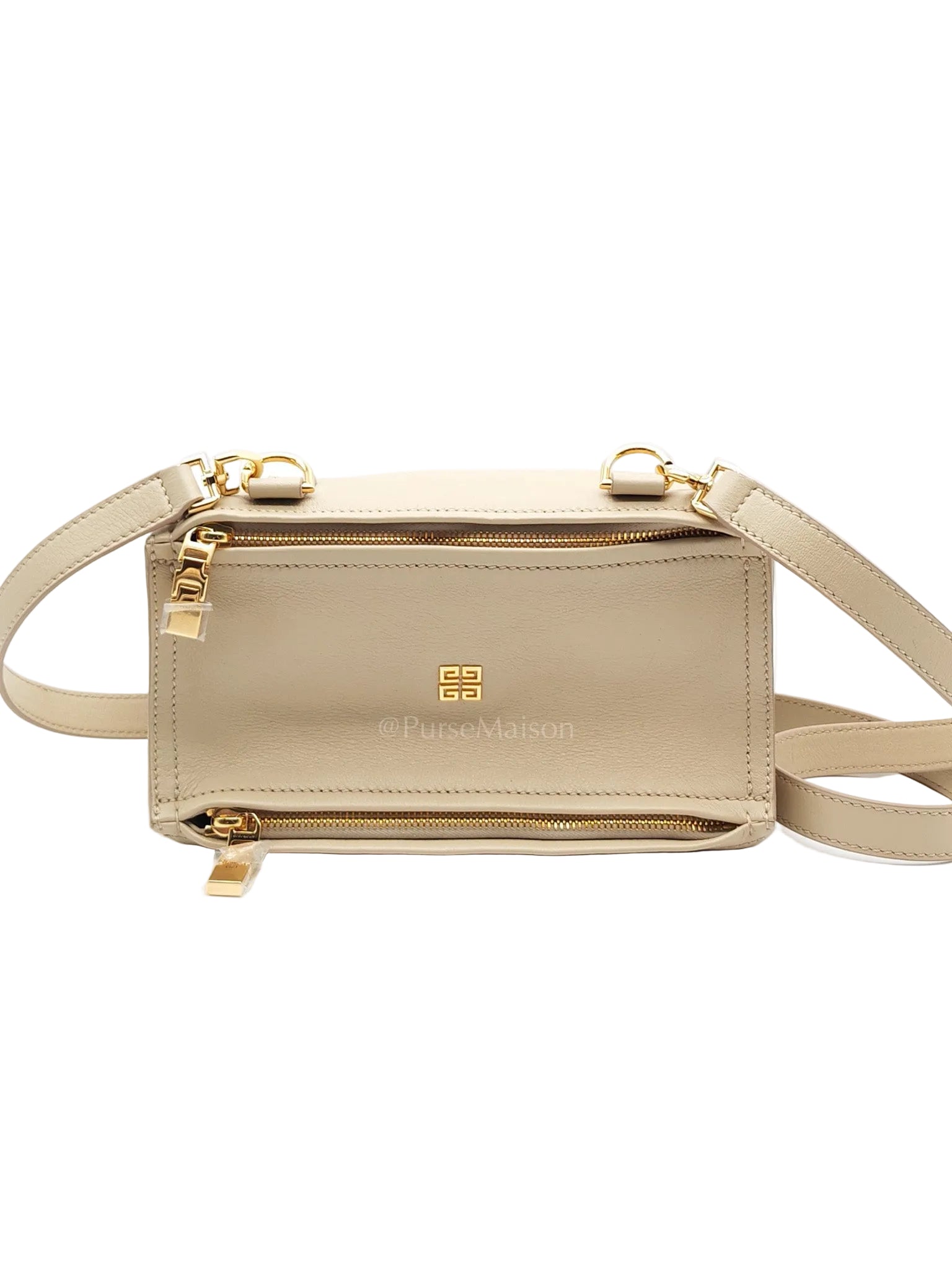 Givenchy Pandora Small in Natural Beige Grained Calfskin