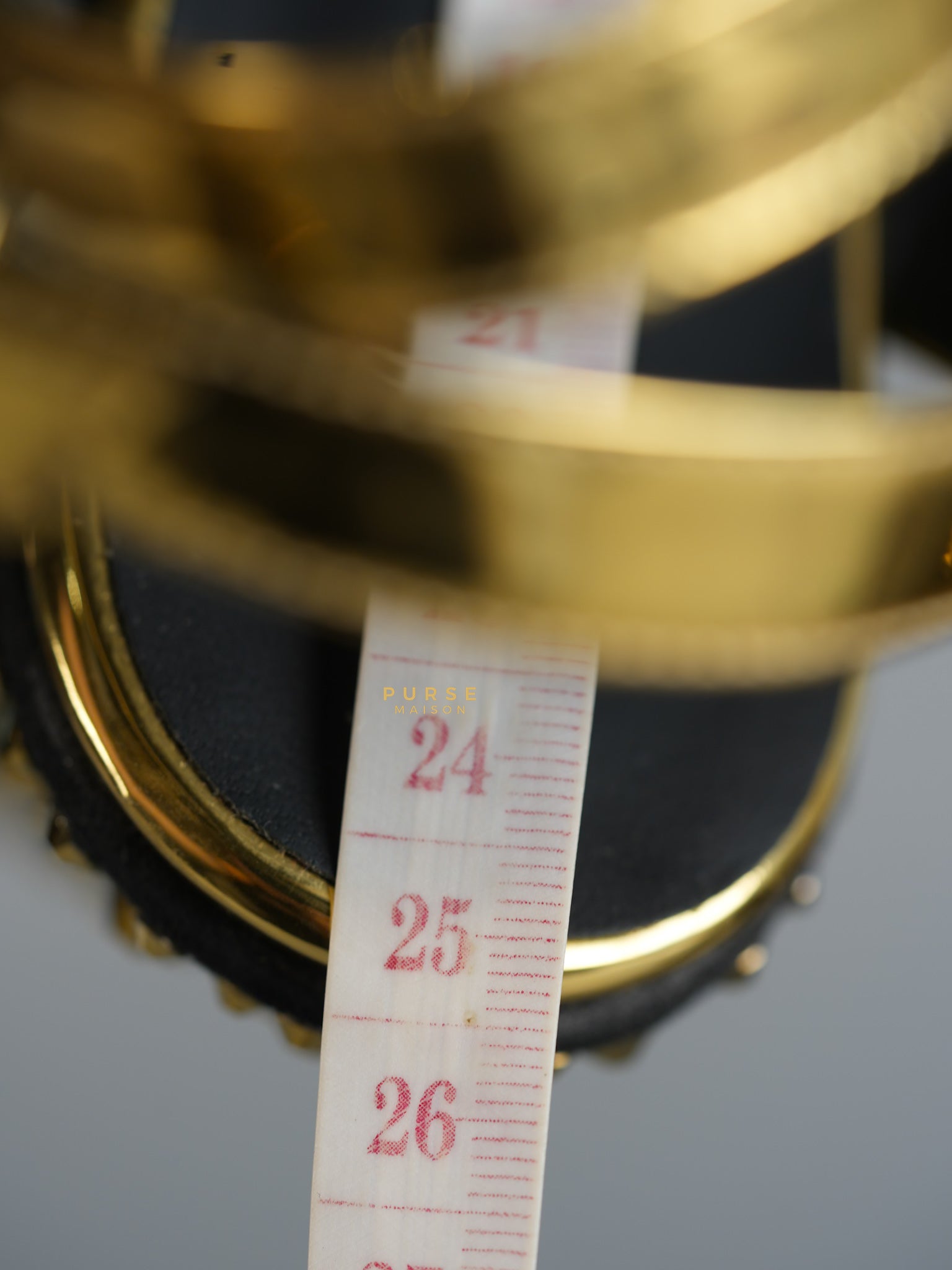 Gold Platform Crystal Stud Chunky Block Heel Sandals Women size 38 (23.9cm) | Purse Maison Luxury Bags Shop