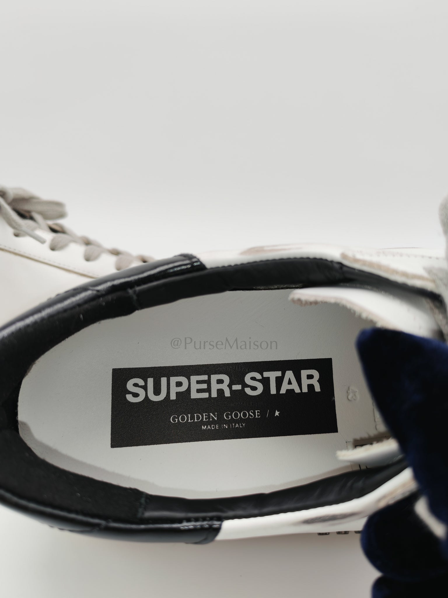 Golden Goose Classic White/Black Size 43EU (28cm) | Purse Maison Luxury Bags Shop