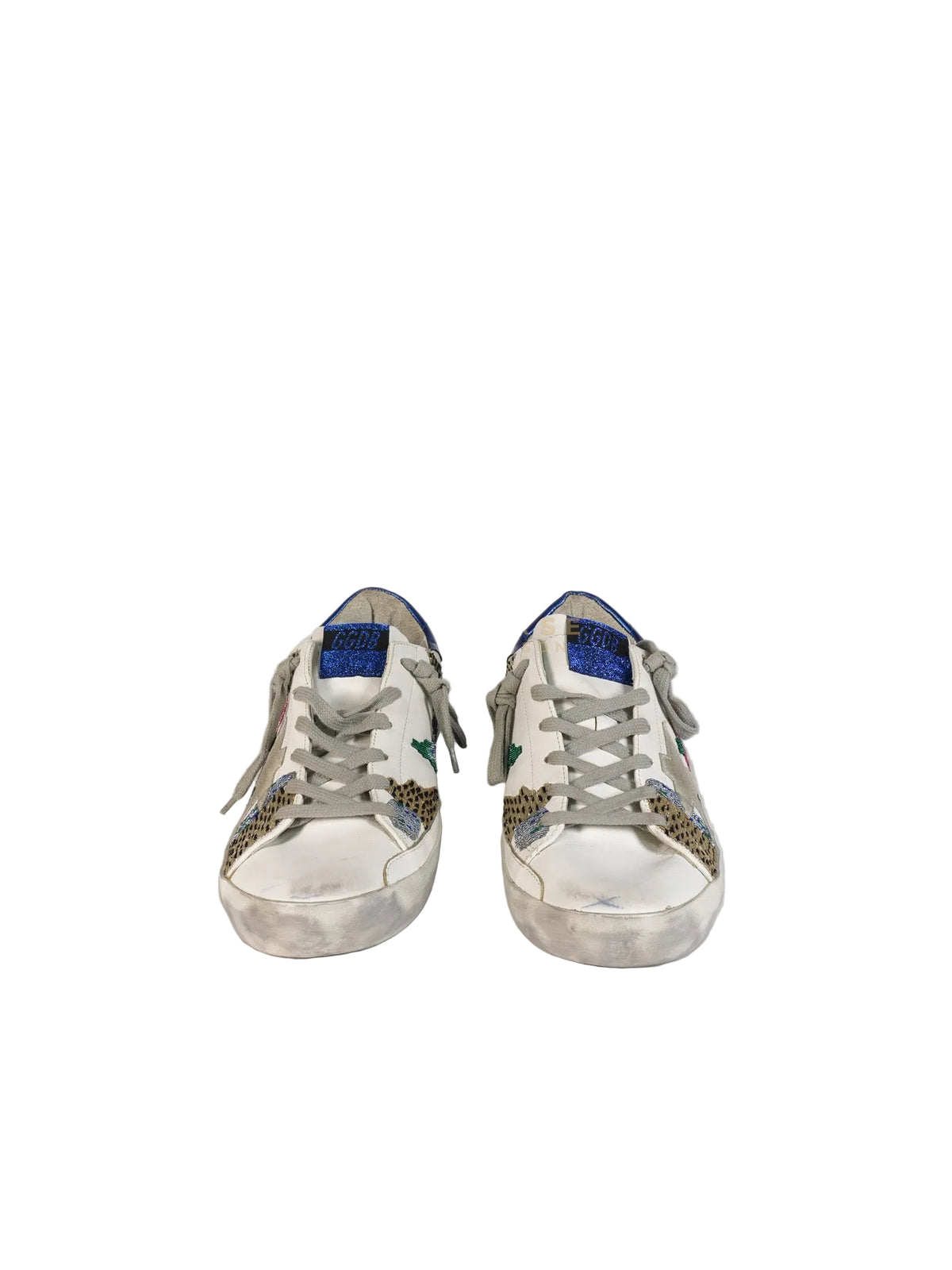 Super-Star Classic Suede Toe Leather Quarter Glitter (White/Ice/Gold/Black Sneakers Size 40 (25cm) | Purse Maison Luxury Bags Shop