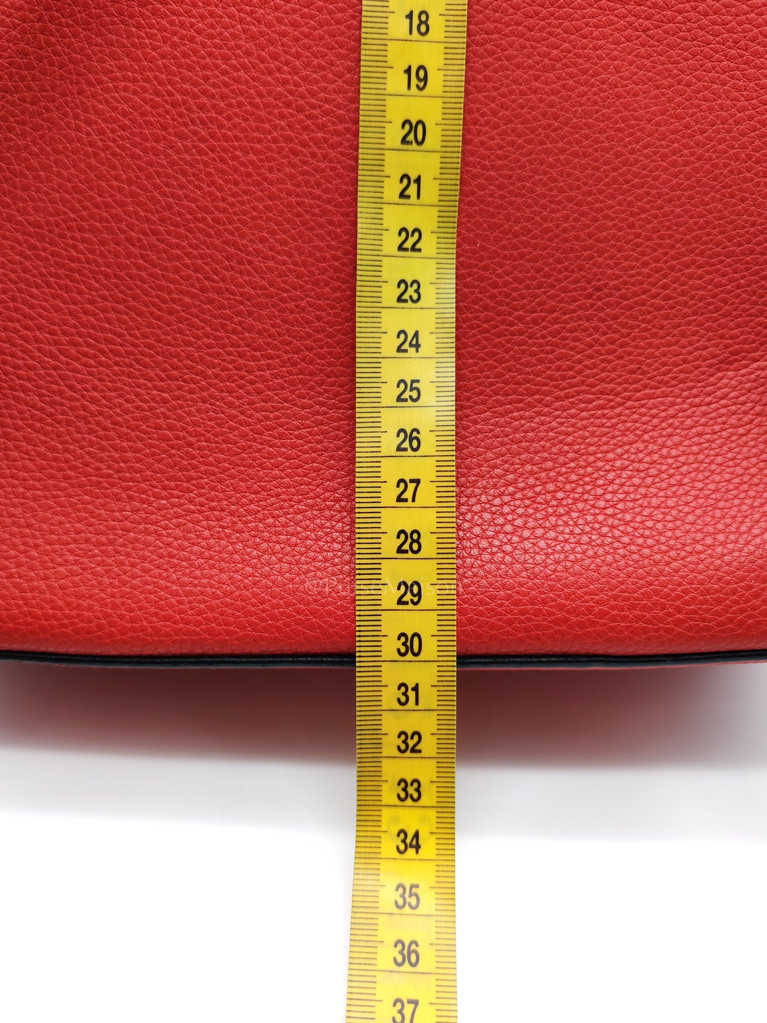 Goya in Red Grained Calfskin Leather Backpack | Purse Maison Luxury Bags Shop