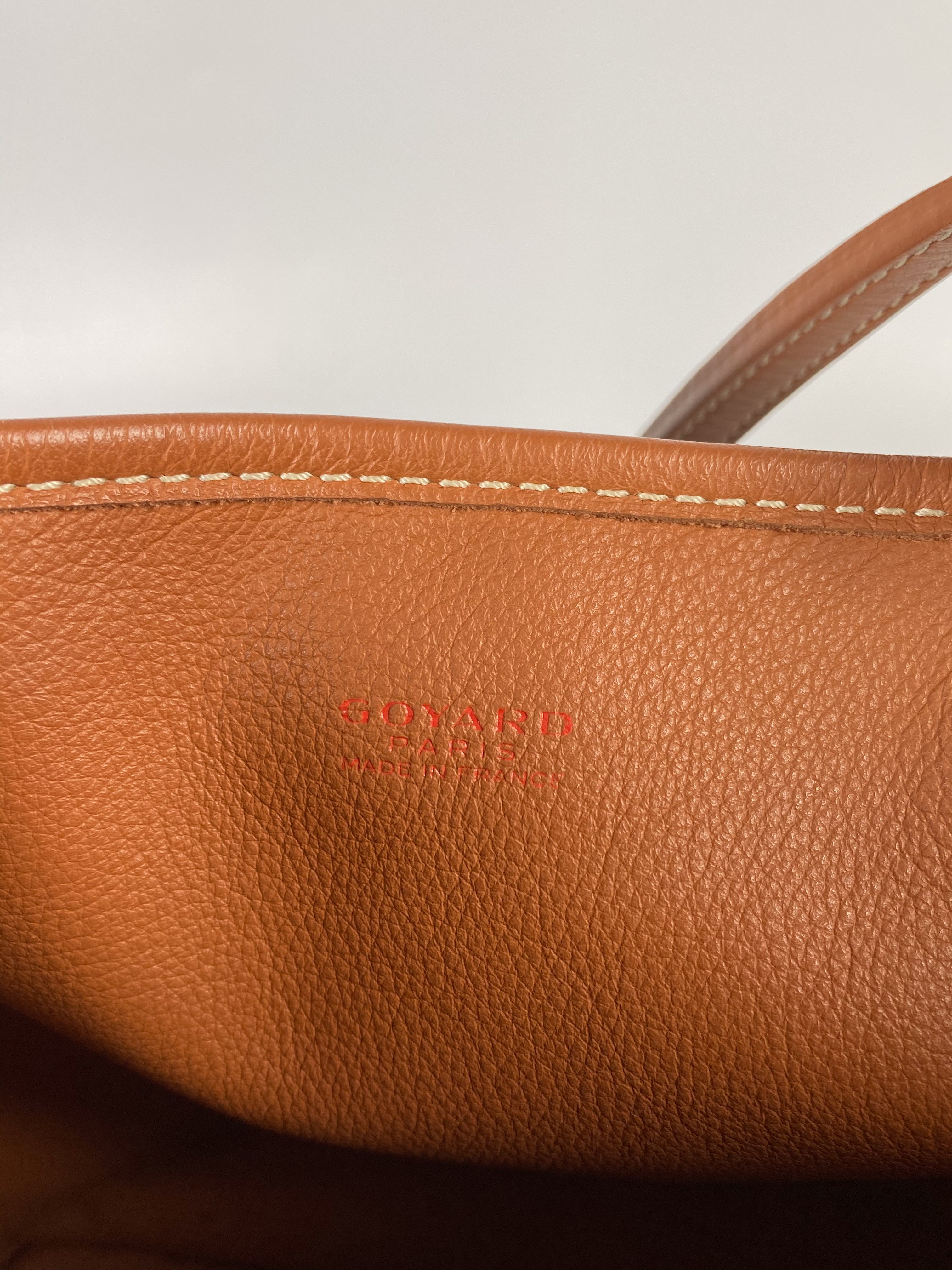 Goyard Anjou Mini Noir et Naturel (Black/Tan)