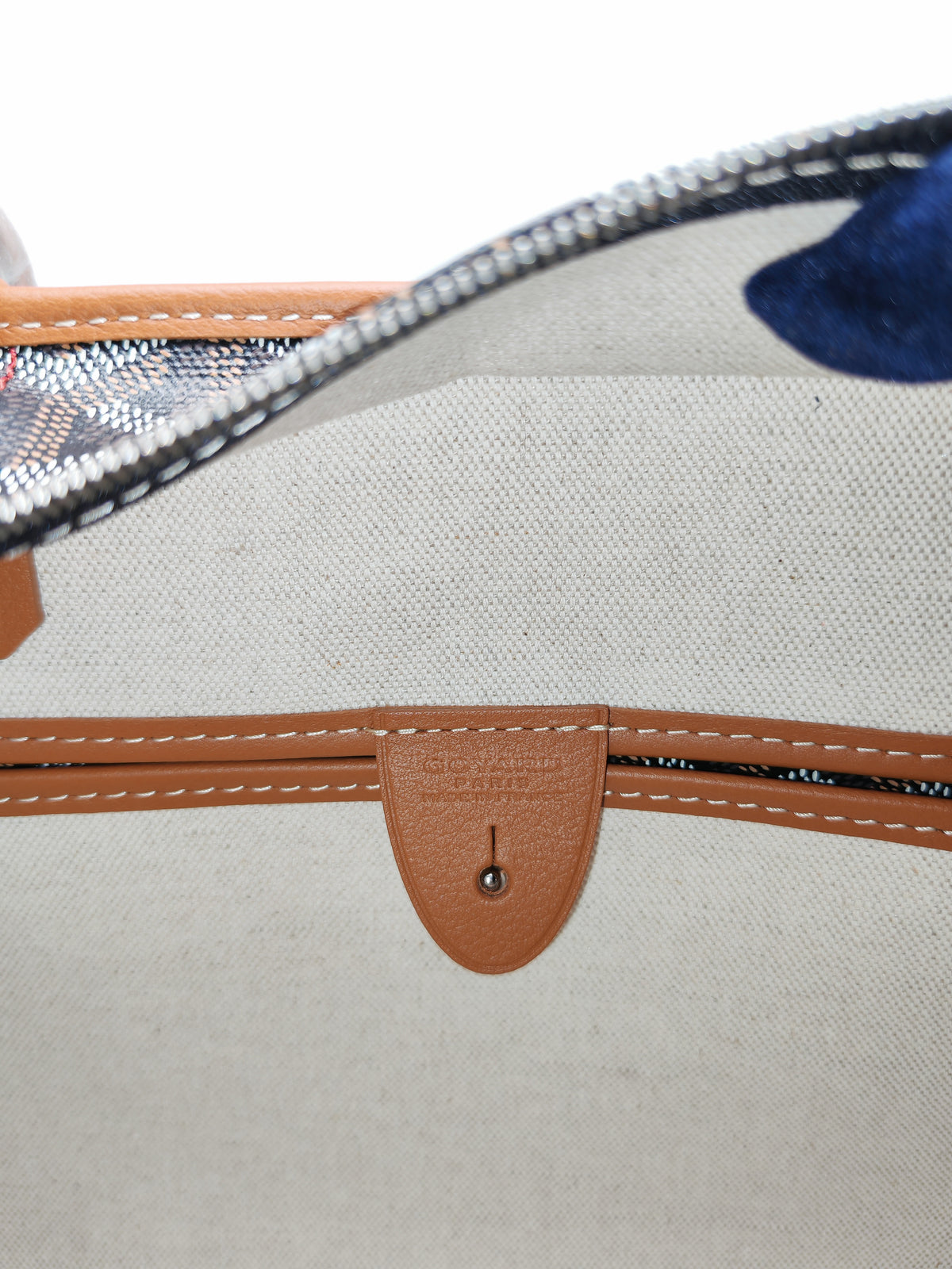 Goyard Artois PM in Black/Tan Goyardine Canvas | Purse Maison Luxury Bags Shop