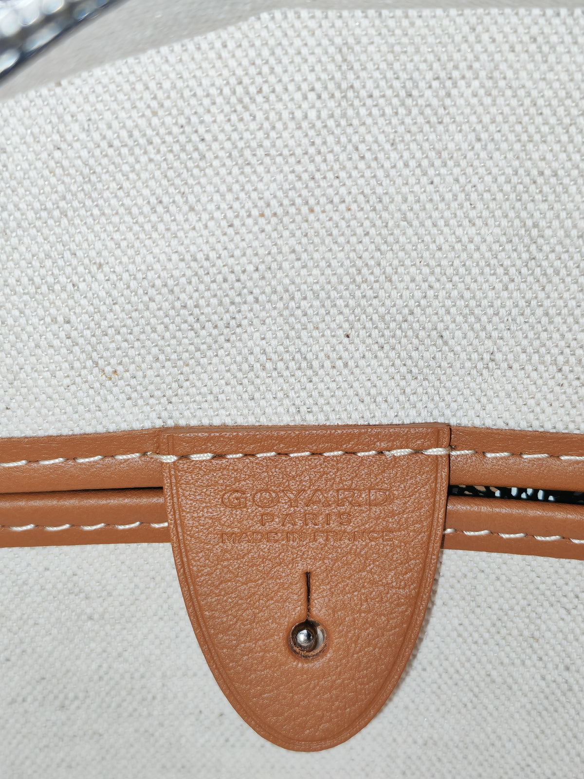 Goyard Artois PM in Black/Tan Goyardine Canvas | Purse Maison Luxury Bags Shop