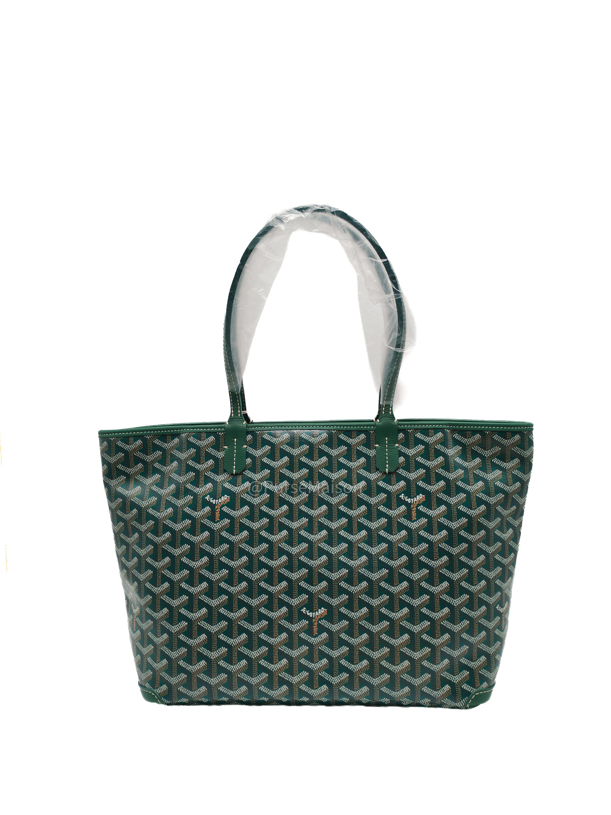 Goyard Artois PM in Green Goyadine Canvas | Purse Maison Luxury Bags Shop