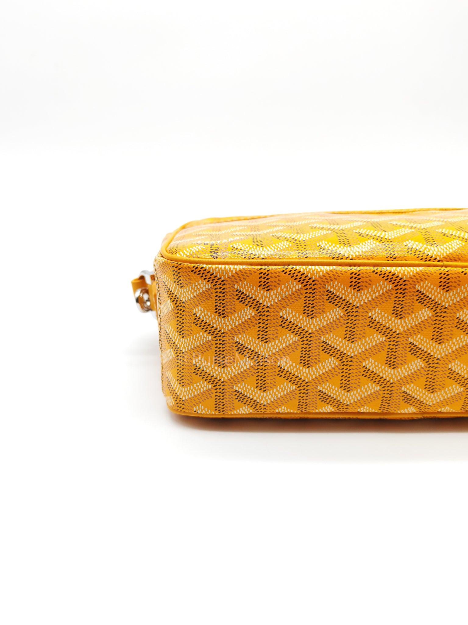 Cap Vert PM in Yellow Goyardine Canvas Crossbody Bag | Purse Maison Luxury Bags Shop