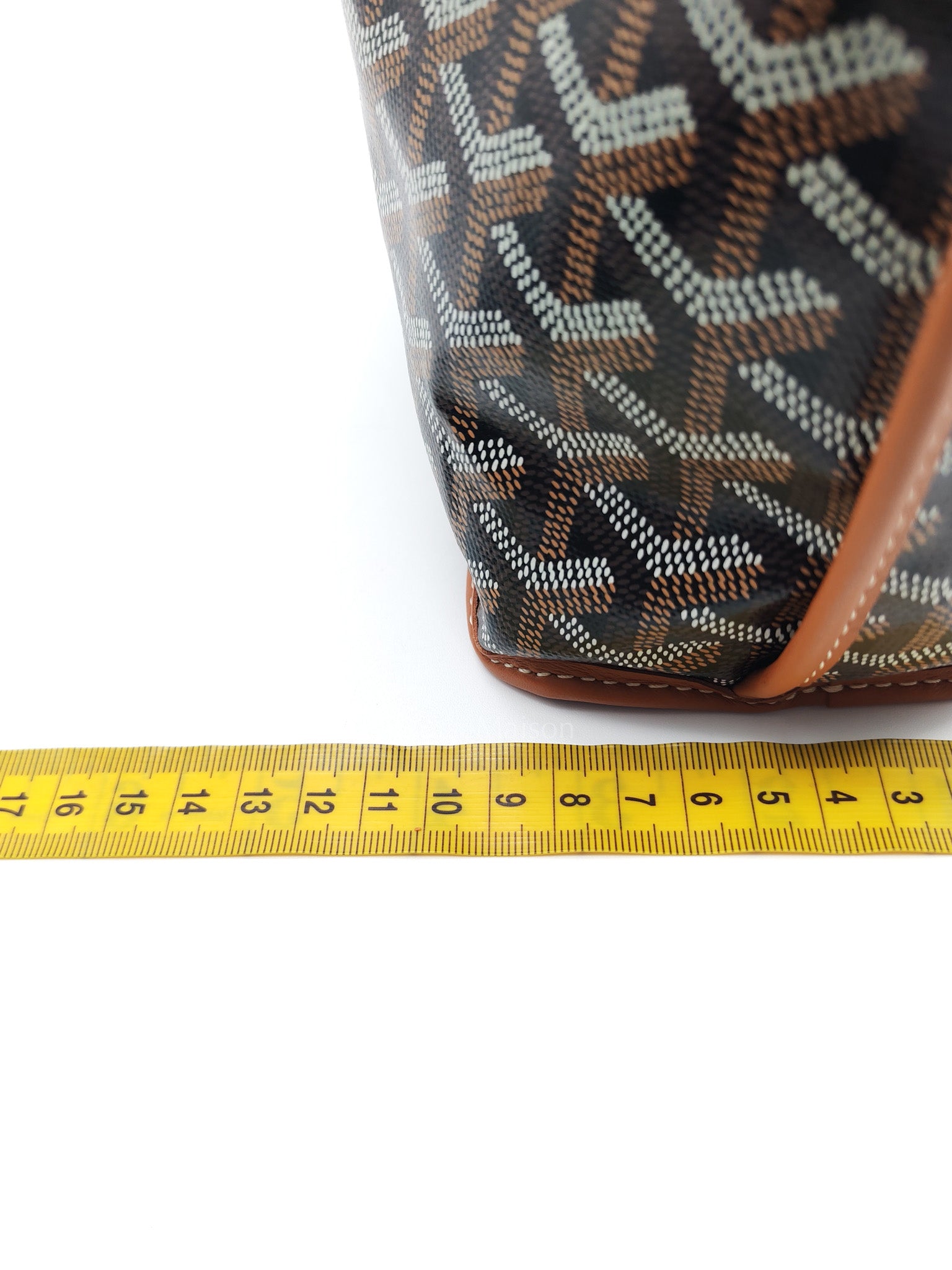 Goyard Mini Anjou in Tan Goyardine Canvas | Purse Maison Luxury Bags Shop
