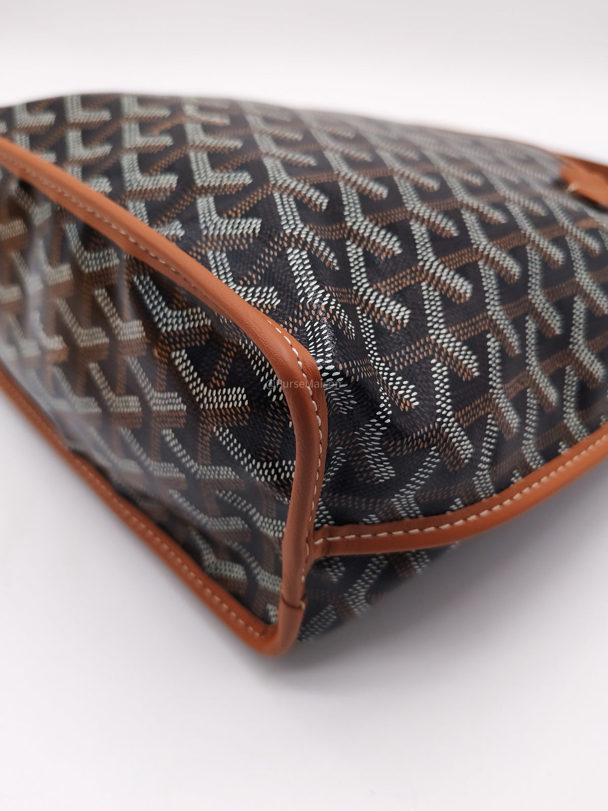Goyard Mini Anjou Tote Bag in Tan Goyardine Canvas | Purse Maison Luxury Bags Shop