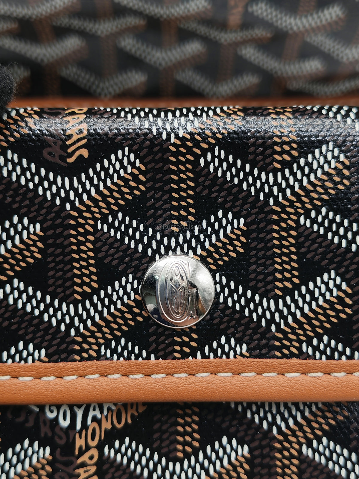 Goyard Mini Anjou Tote Bag in Tan Goyardine Canvas | Purse Maison Luxury Bags Shop