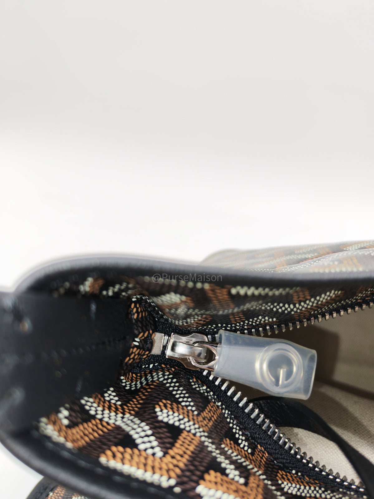 Goyard Mini Boheme Hobo Bag in Black Goyadine Canvas | Purse Maison Luxury Bags Shop