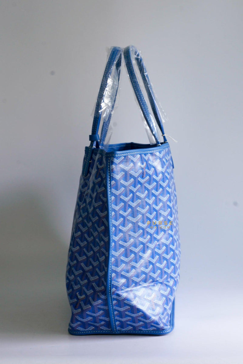 Luxury Leather Handbag Customizable - Bleu d' Anjou
