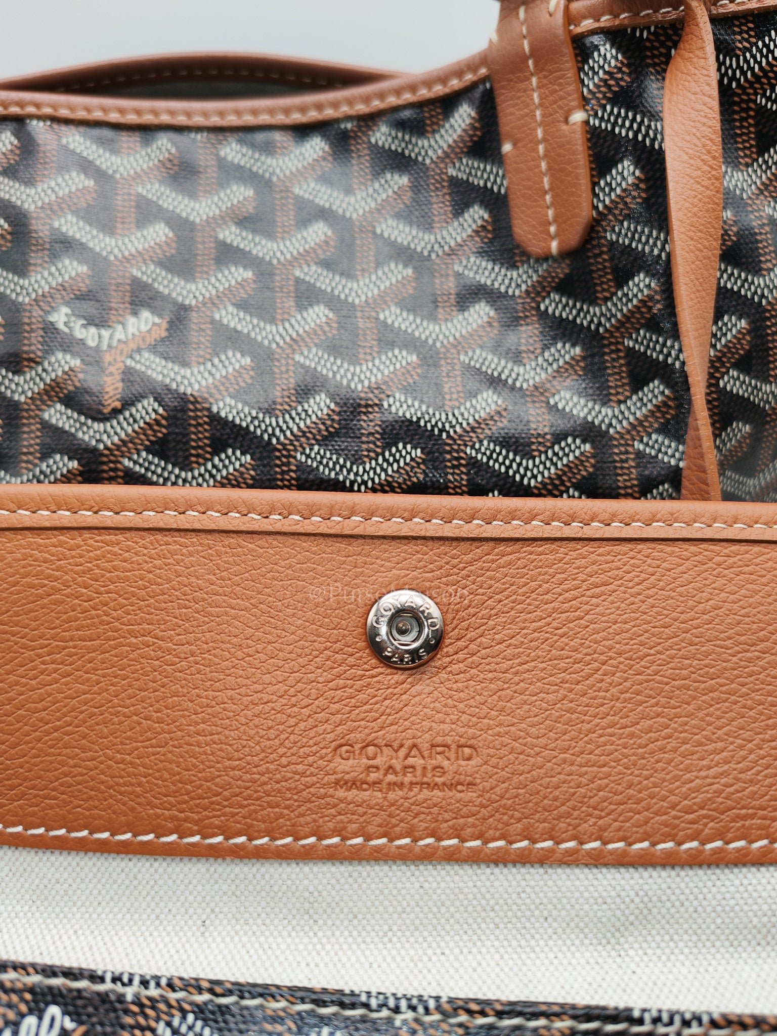 Goyard Saint Louis GM Tan in Goyardine Canvas Tote Bag | Purse Maison Luxury Bags Shop