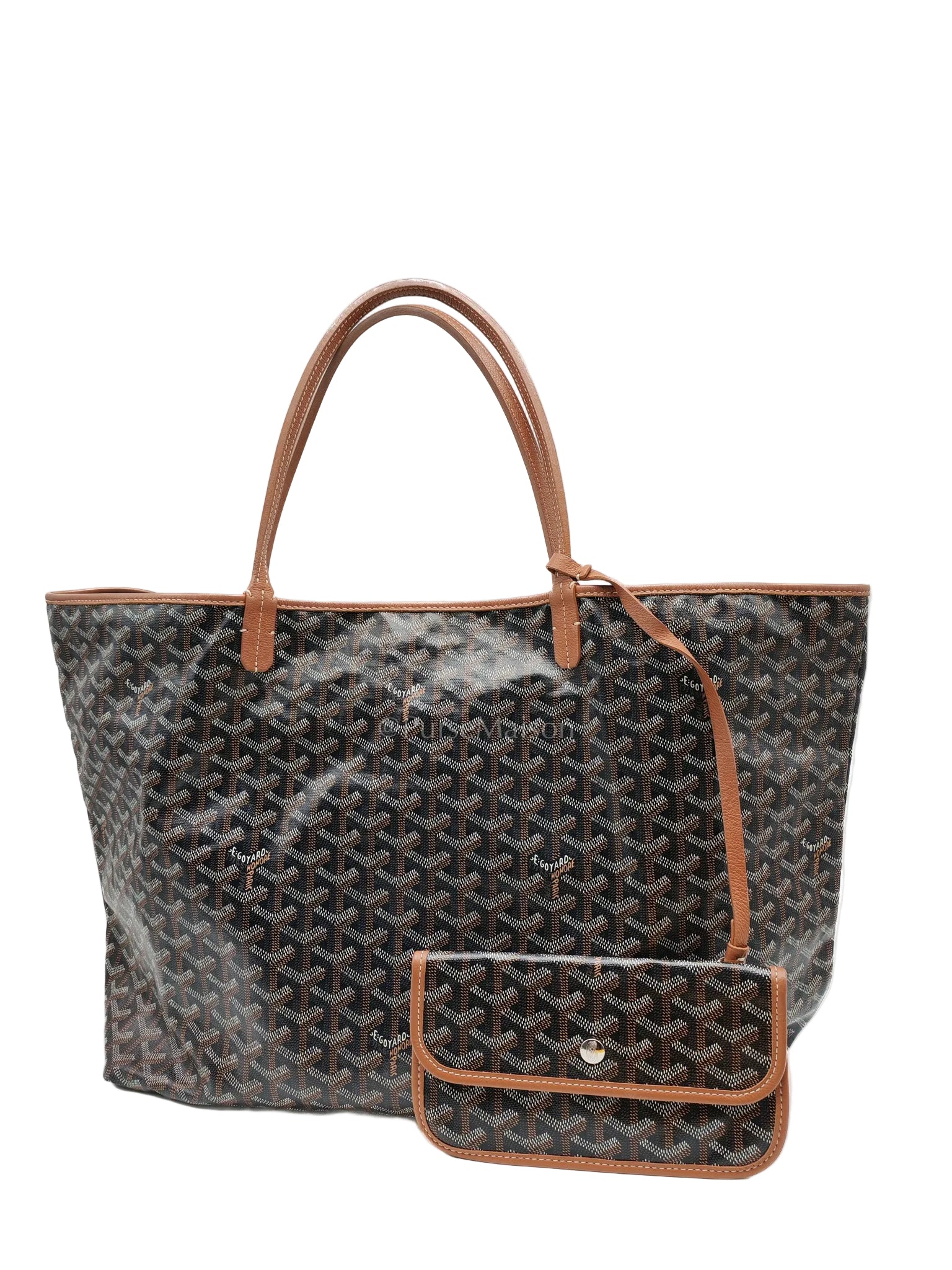 Goyard Saint Louis GM Tan in Goyardine Canvas Tote Bag | Purse Maison Luxury Bags Shop